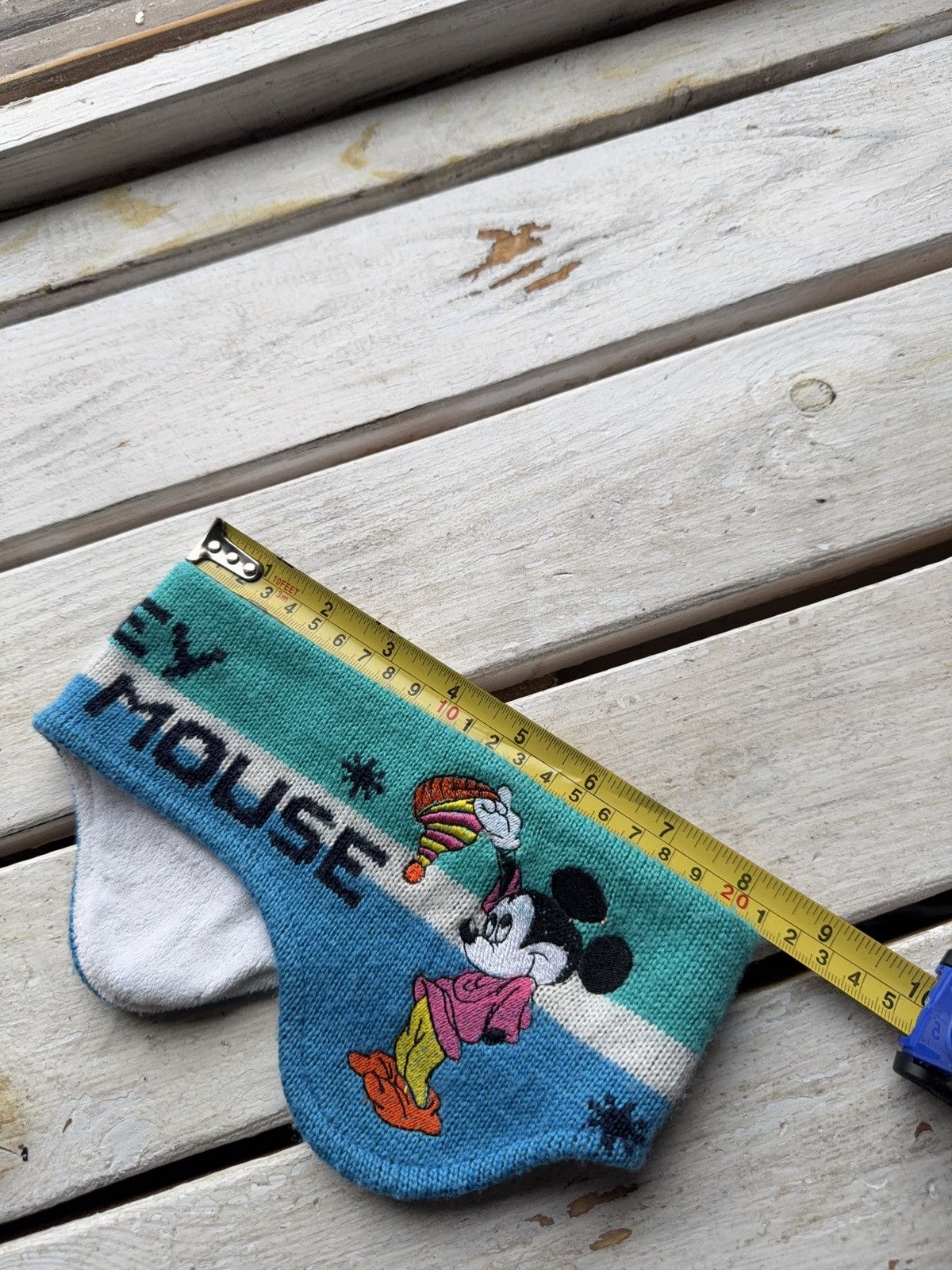 Disney Vintage Mickey Mouse Knit Kids Headband Disney 90s Size ONE SIZE - 6 Thumbnail