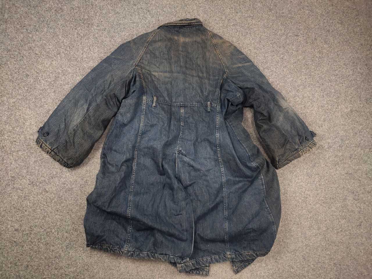 Diesel Vintage Diesel Archive Y2K Style Denim Faded coat Jacket Size US XL / EU 56 / 4 - 14 Thumbnail