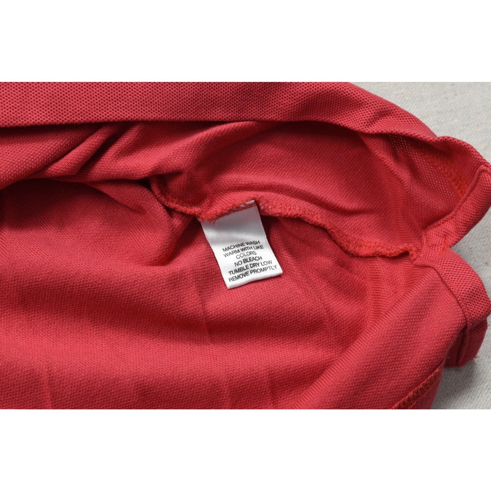 Roundtree & Yorke Roundtree & Yorke Gold Label Polo Shirt 3XT Mens Short Sleeve Salmon Pink Solid Size US XXL / EU 58 / 5 - 6 Thumbnail