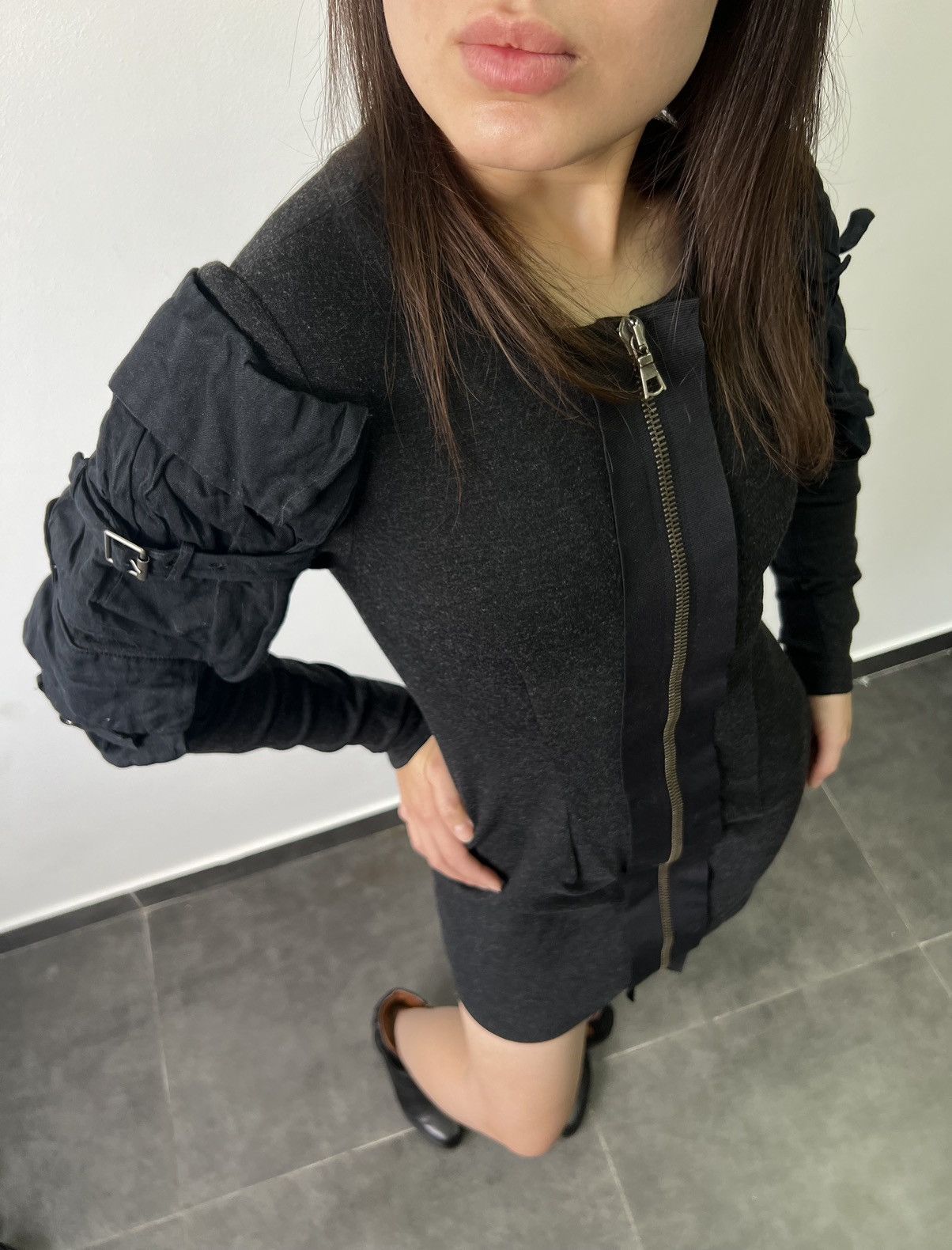 Acne Studios AW10 Acne Studios Multipocket Luxury Avant Garde Mini Dress Size S / US 4 / IT 40 - 3 Thumbnail