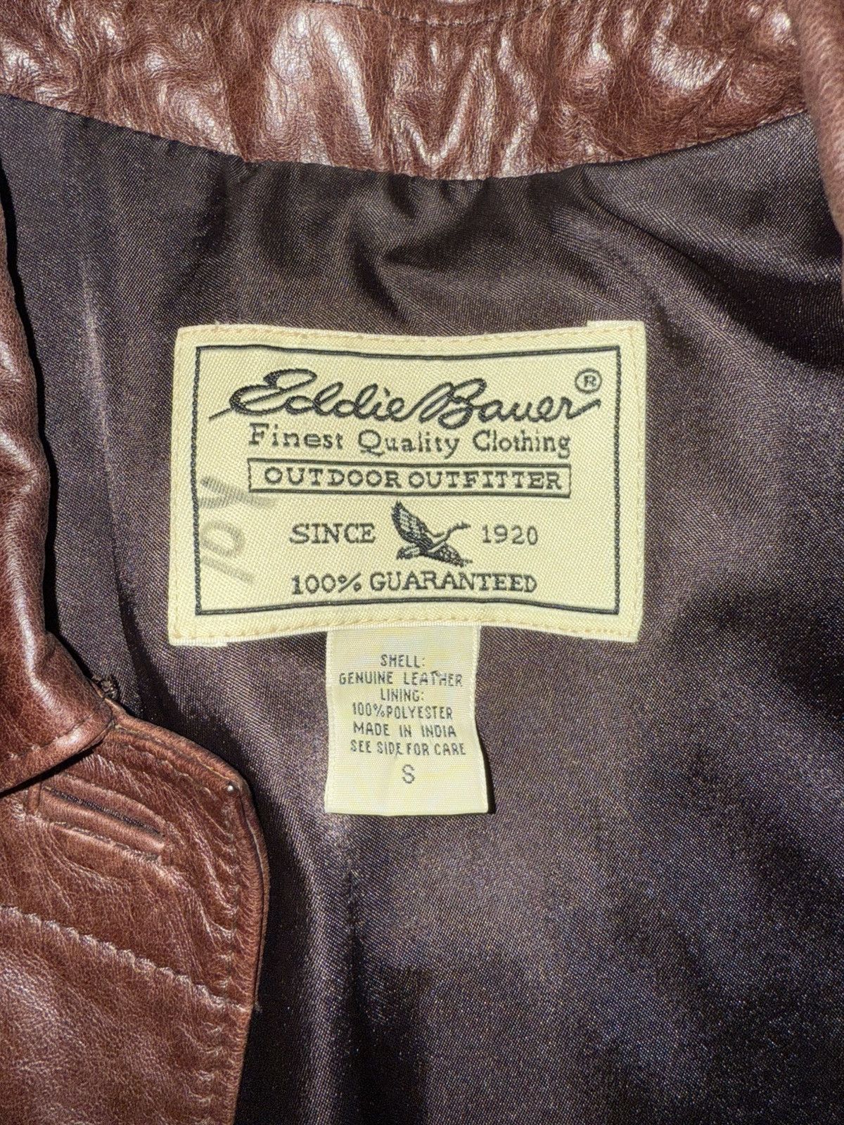 Eddie Bauer Eddie Bauer Leather Jacket Size US S / EU 44-46 / 1 - 2 Thumbnail