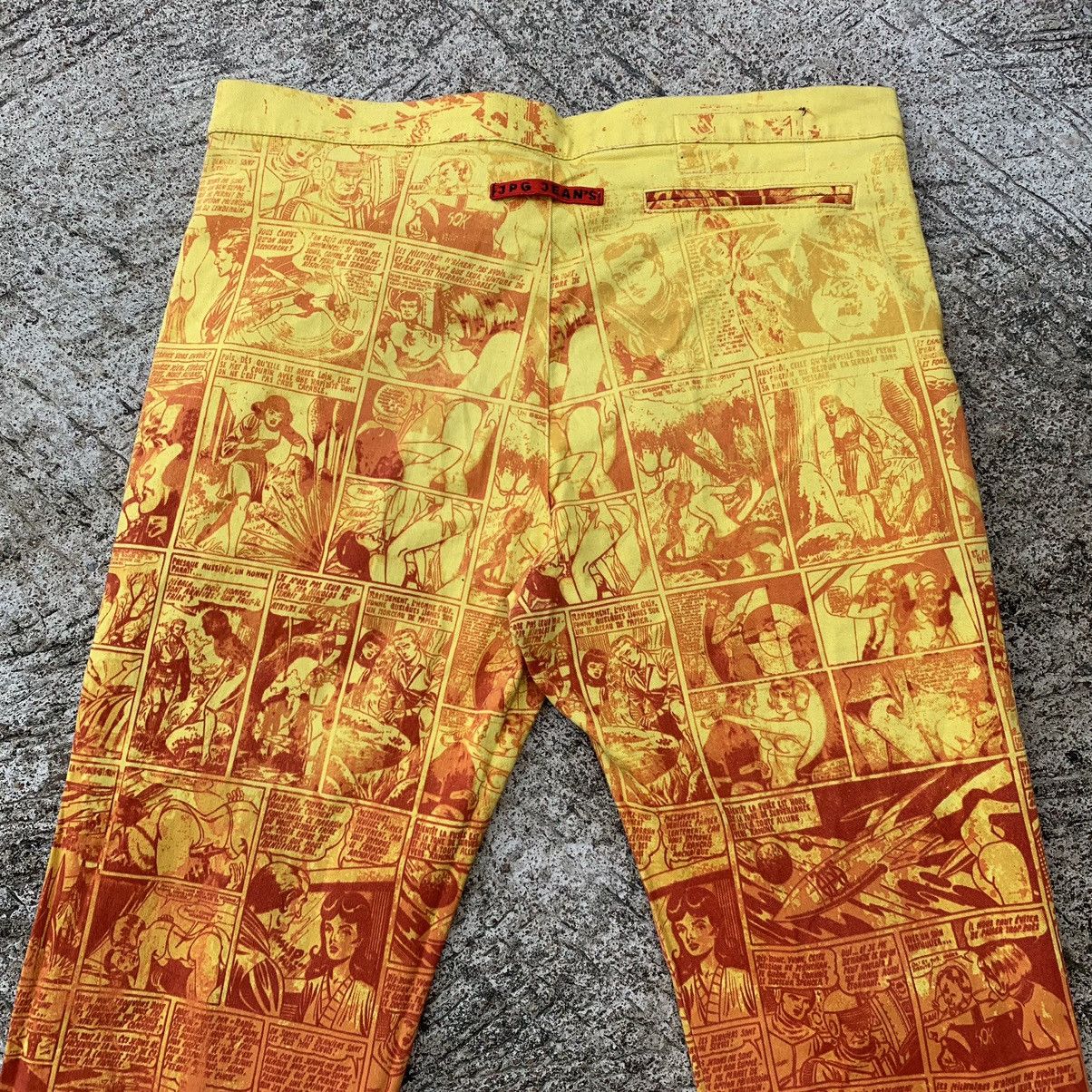 Jean Paul Gaultier 1995 Jean Paul Gaultier Orange Comics Pants Size US 32 / EU 48 - 13 Thumbnail