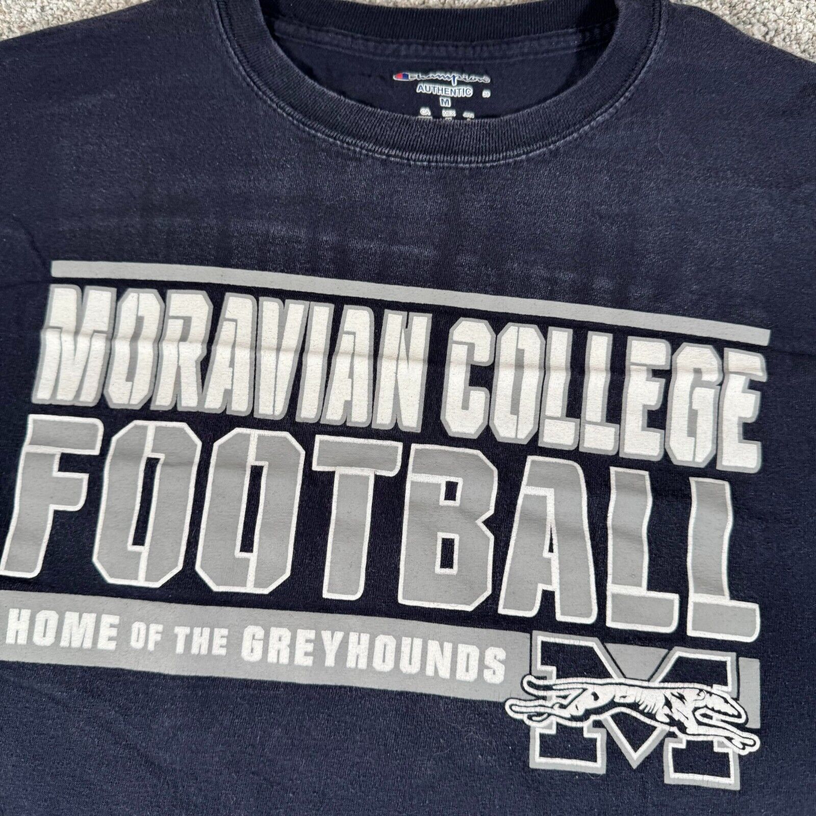 Champion Champion Moravian College Football Shirt Mens M Greyhounds Size US M / EU 48-50 / 2 - 3 Thumbnail