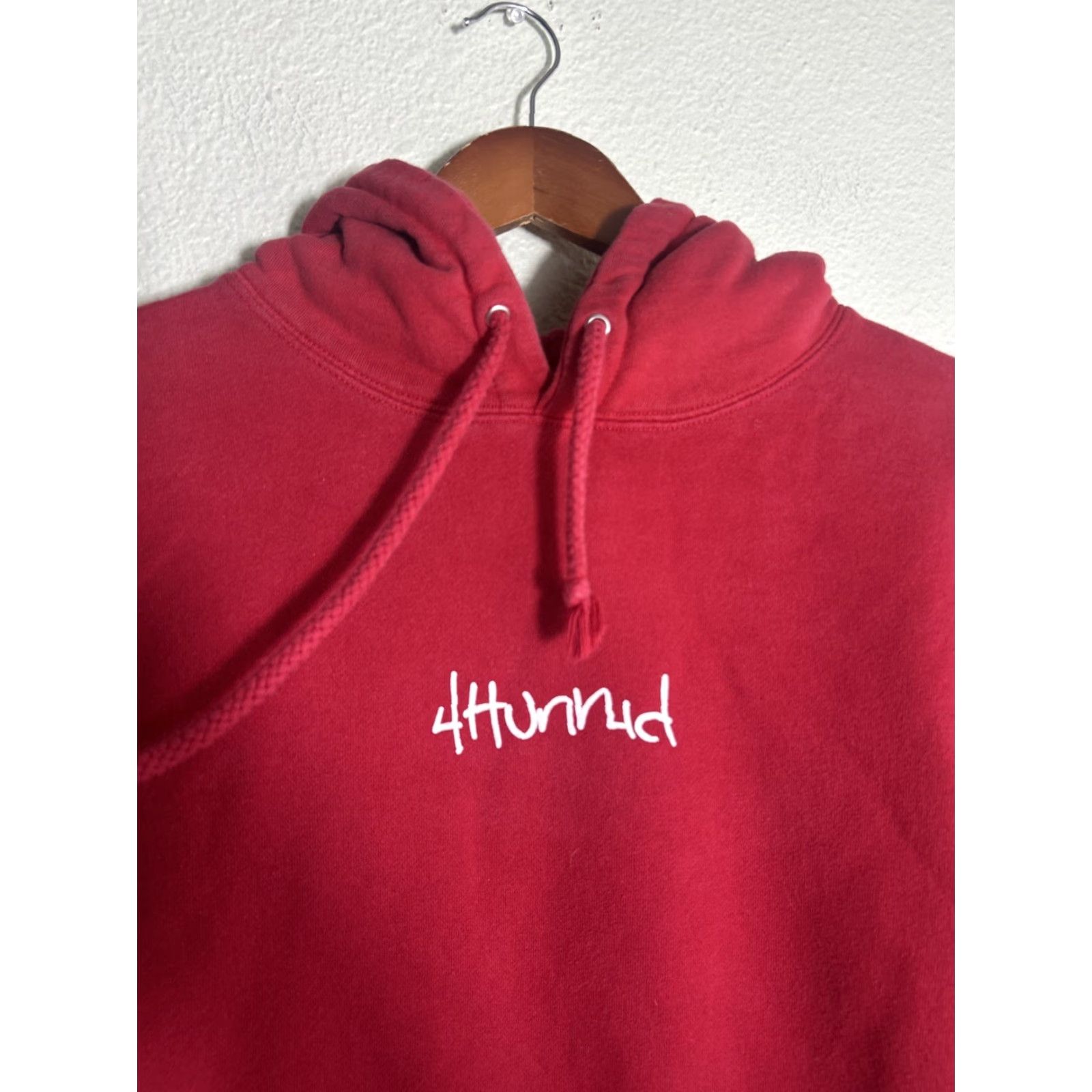 Vintage YG Hoodie Medium 4 Hunnid 400 Rap Hip-hop Concert Tour Rapper Pullover Hoodie Shirt Men Red Logo Hoodie Pullover Vintage No Size US M / EU 48-50 / 2 - 3 Thumbnail