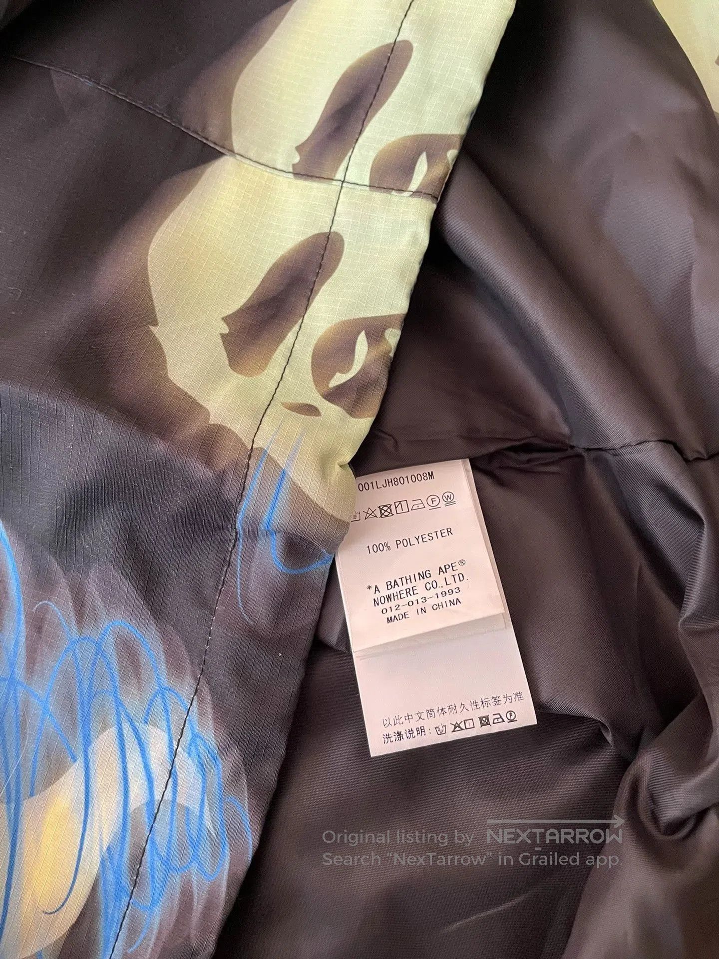 Bape Bape Cyclone Ape Hooded Windbreaker. Size US XXL / EU 58 / 5 - 6 Thumbnail