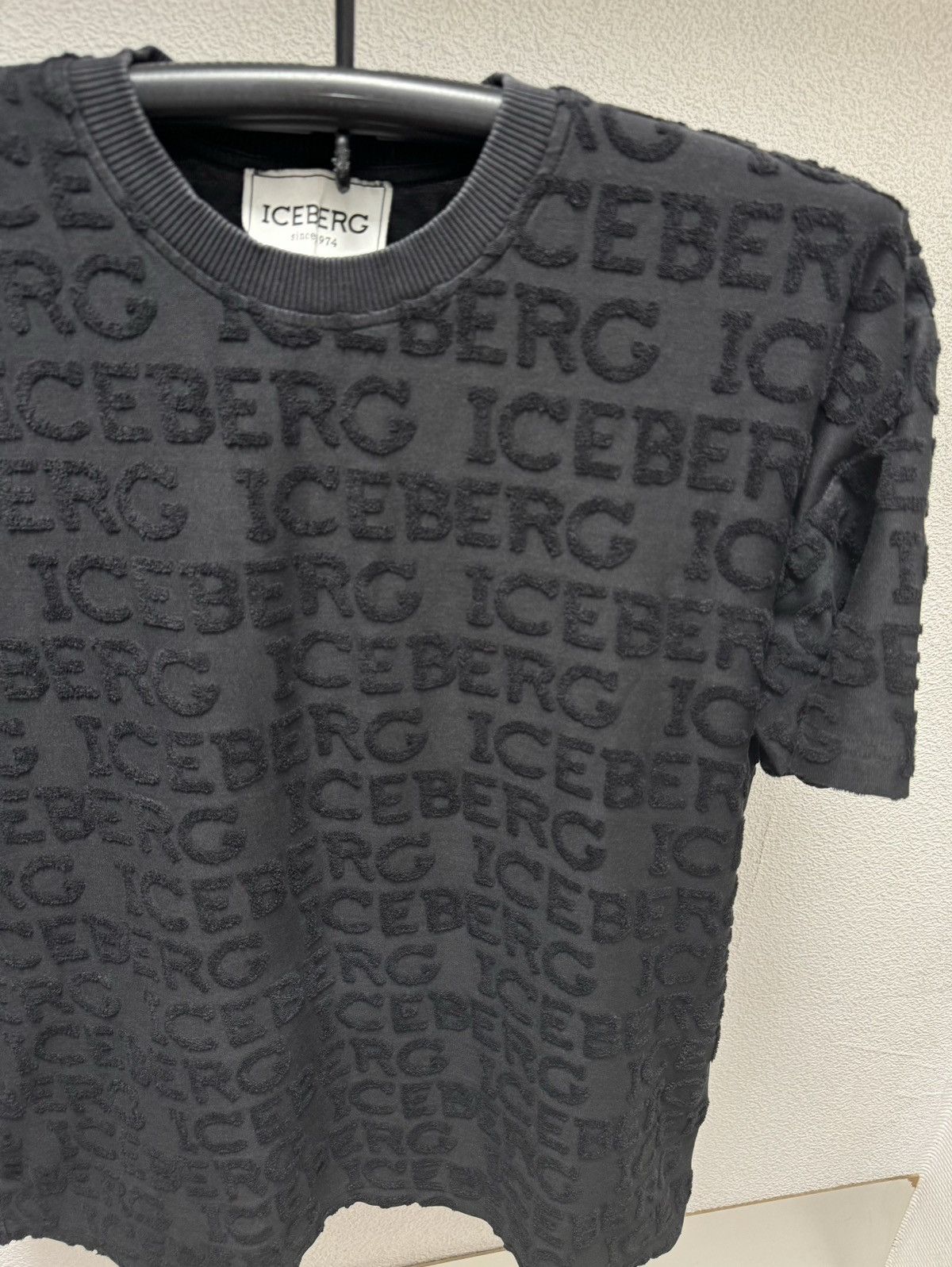 Iceberg ICEBERG fullprint monogram t-shirt Xl sz Size US XL / EU 56 / 4 - 6 Thumbnail