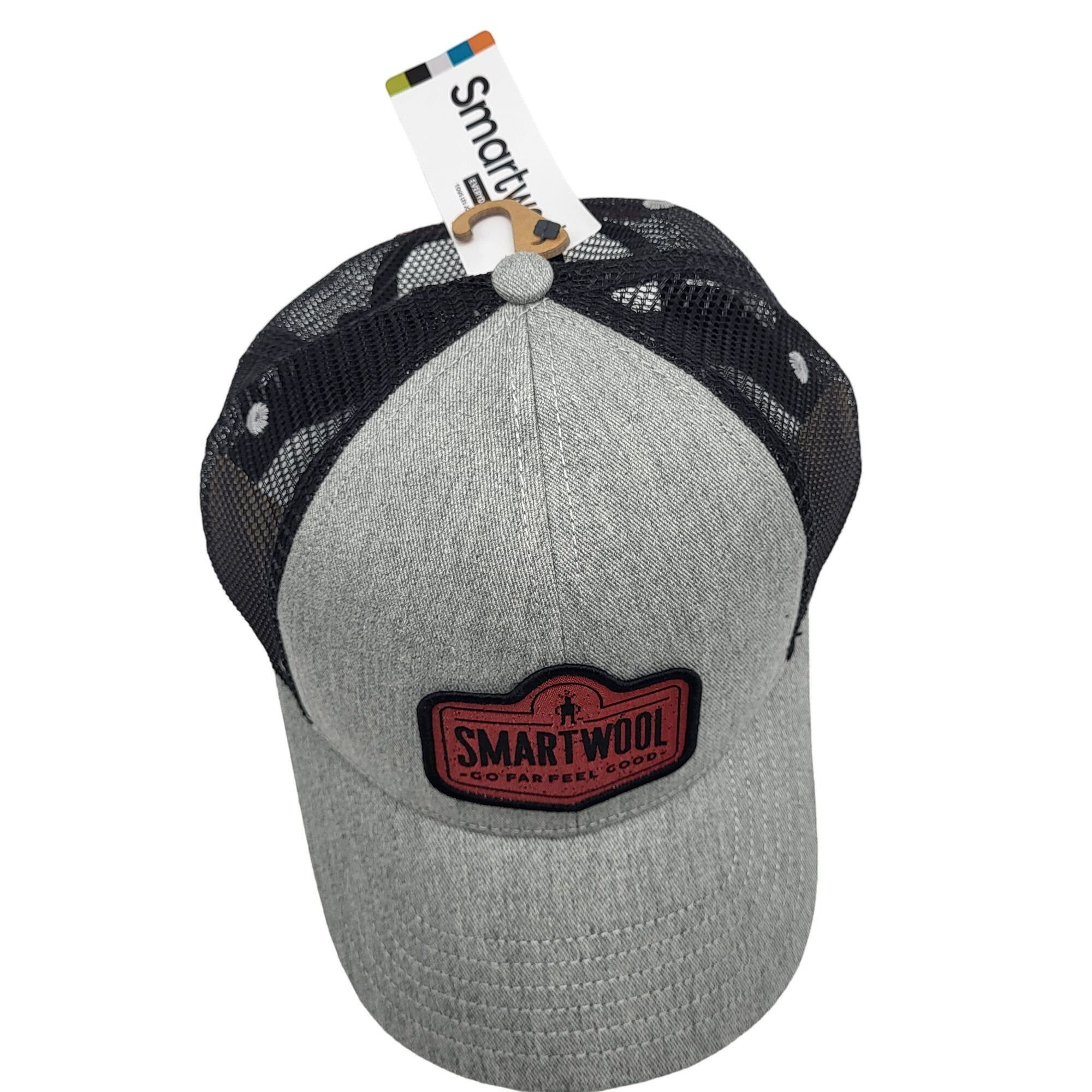 Smartwool Smartwool Truckers Hat Front Logo Snapback Mesh Grey Unisex Size ONE SIZE - 1 Thumbnail