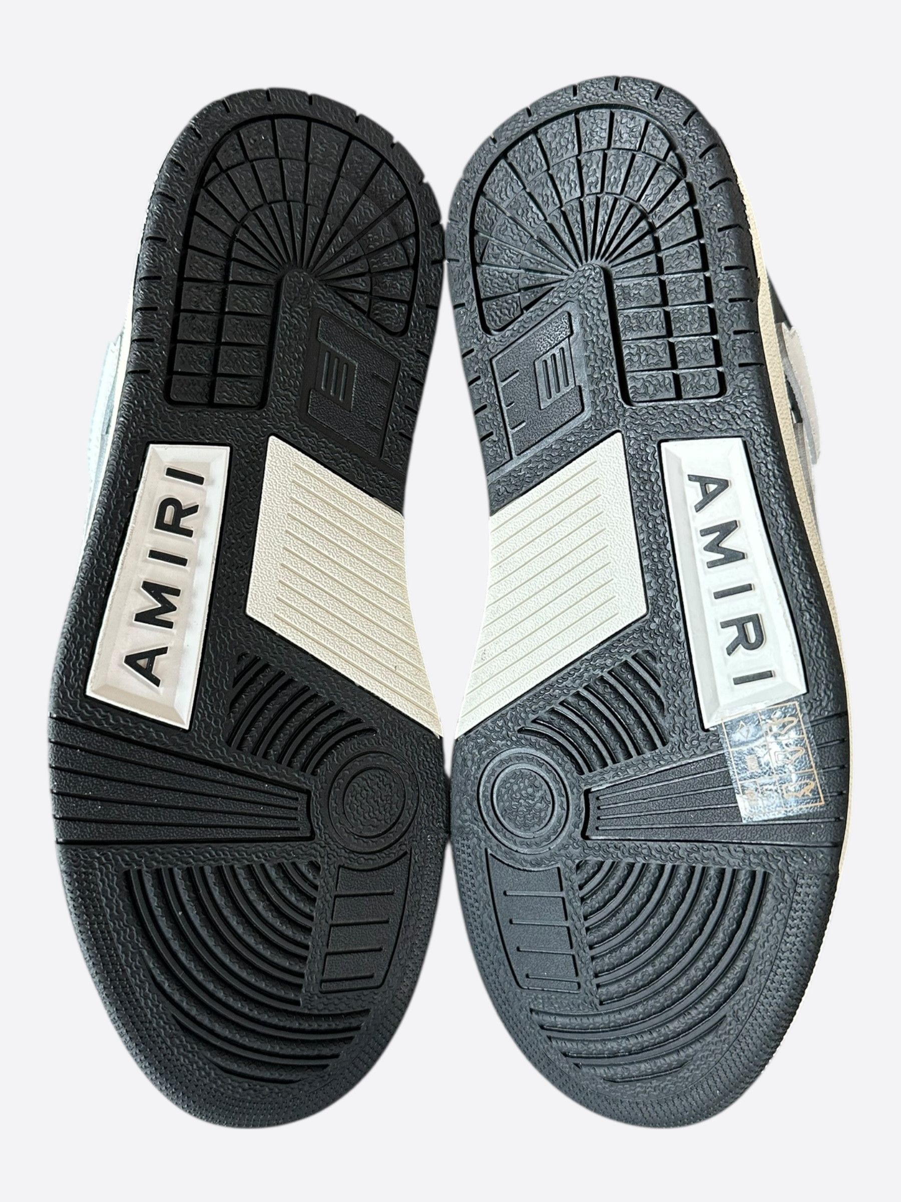 Amiri Amiri Black & White Checkered Skel Low Top Women's Sneakers Size US 7 / IT 37 - 7 Thumbnail
