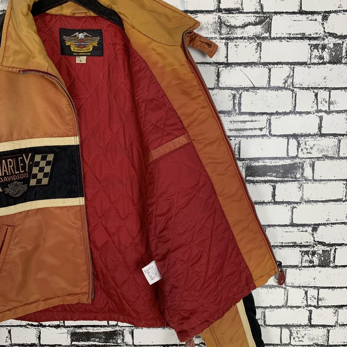 Harley Davidson Vintage Harley Davidson Motorcycle Riding Jacket Size US L / EU 52-54 / 3 - 16 Thumbnail