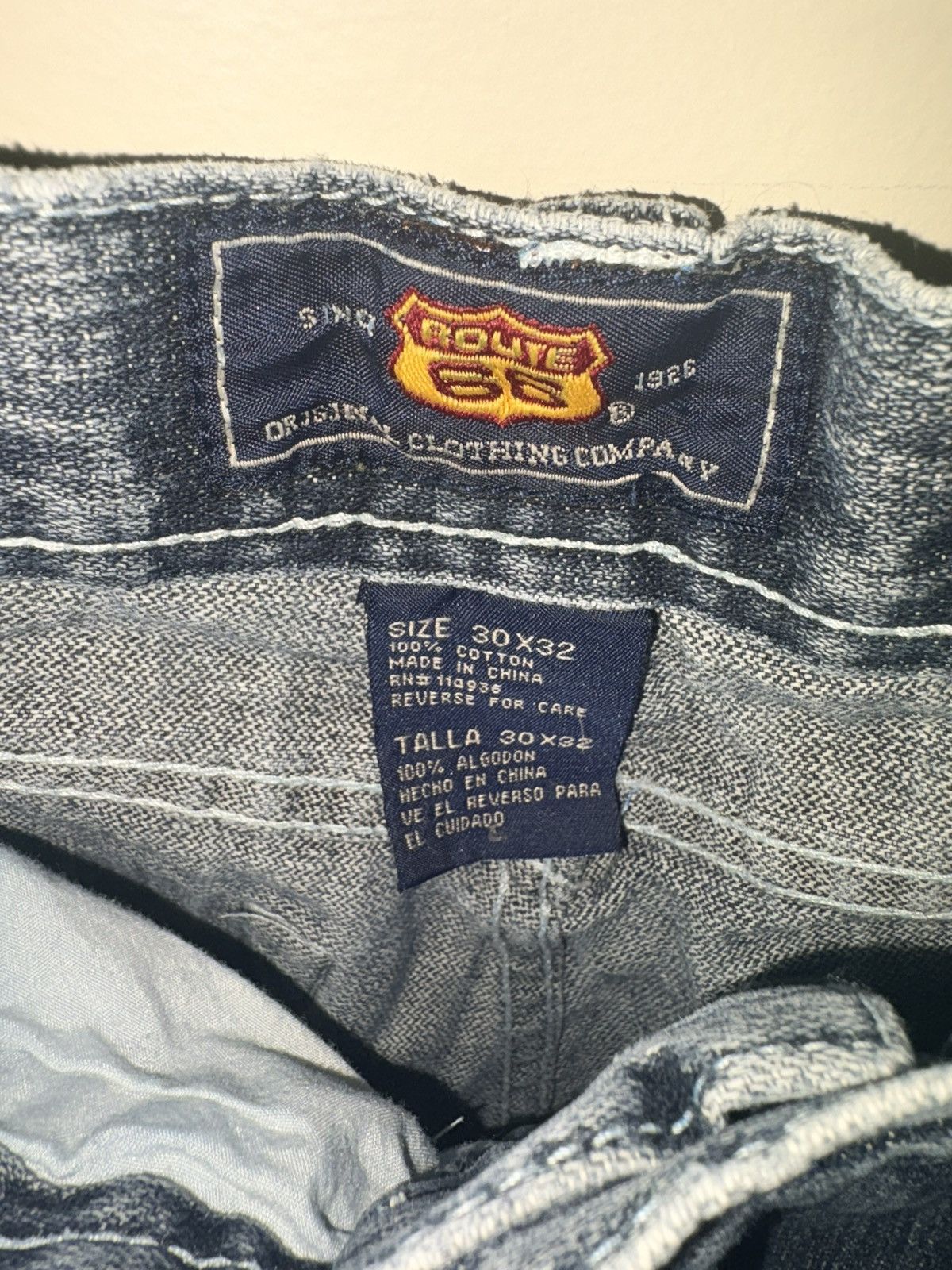 Route 66 Grunge straight fit jeans Size US 30 / EU 46 - 2 Thumbnail