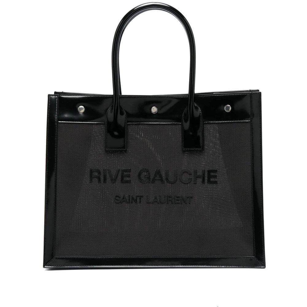 Saint Laurent Paris Saint Laurent BLACK Tote Bags Size ONE SIZE - 1 Thumbnail