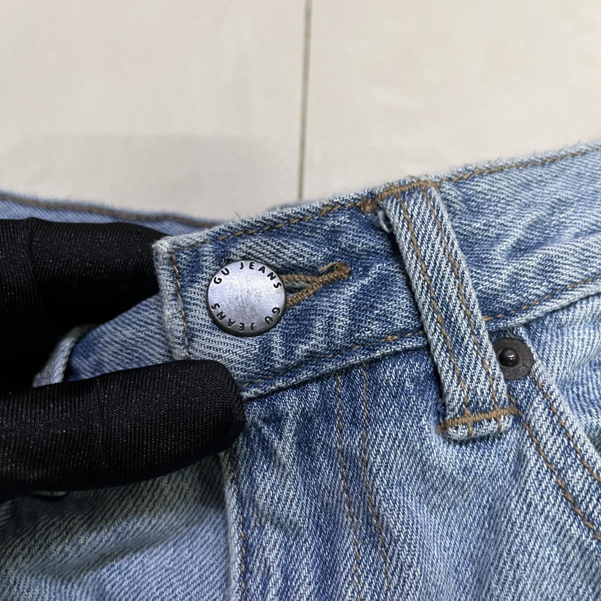 GU GU Baggy Jeans Size US 28 / EU 44 - 4 Thumbnail