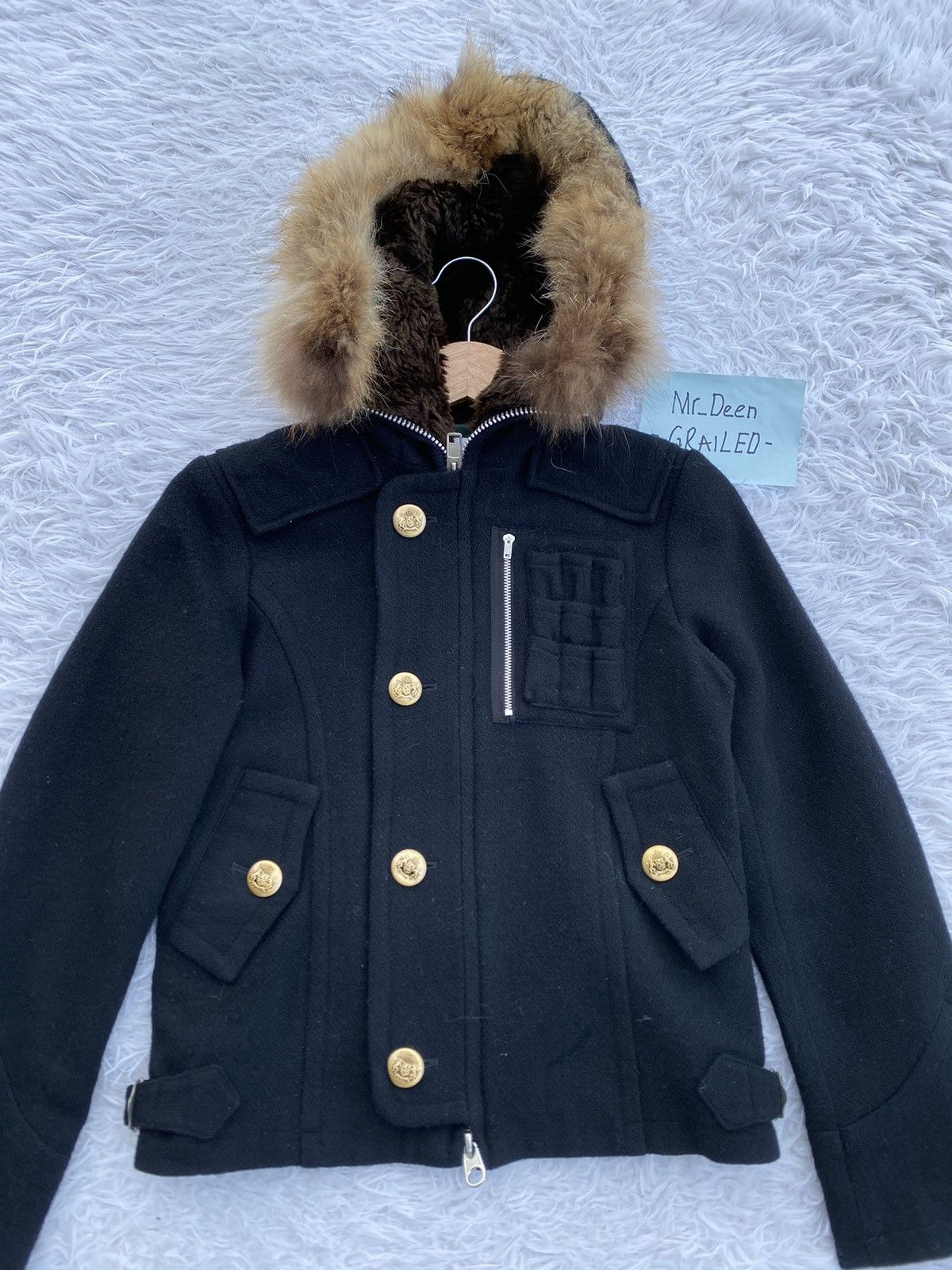 Issey Miyake Rare Sunao Kuwahara Issey Miyake Wool Jacket Size US S / EU 44-46 / 1 - 5 Thumbnail