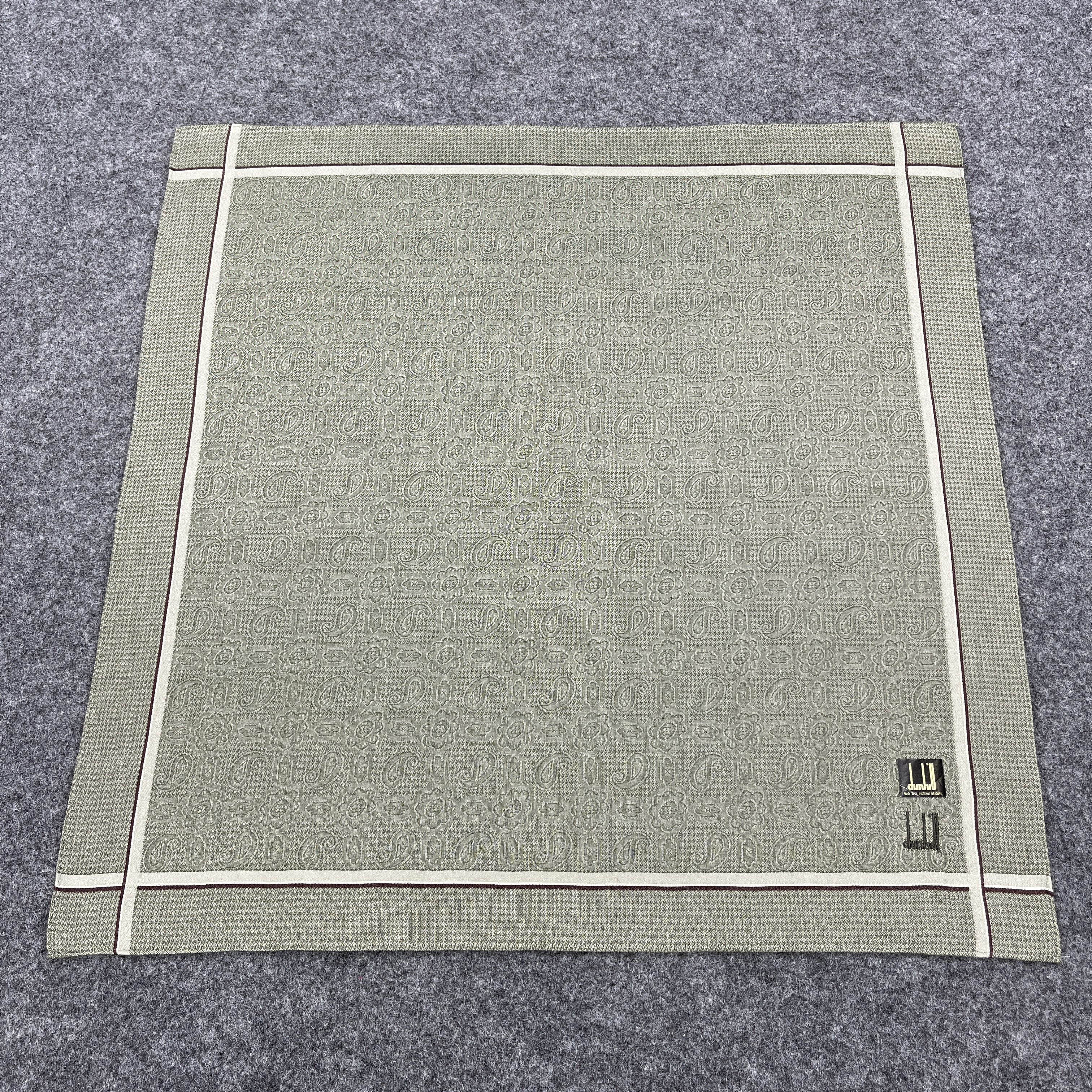 Alfred Dunhill × Vintage Dunhill Handkerchief / Bandana / Neckerchief B515 Size ONE SIZE - 1 Thumbnail
