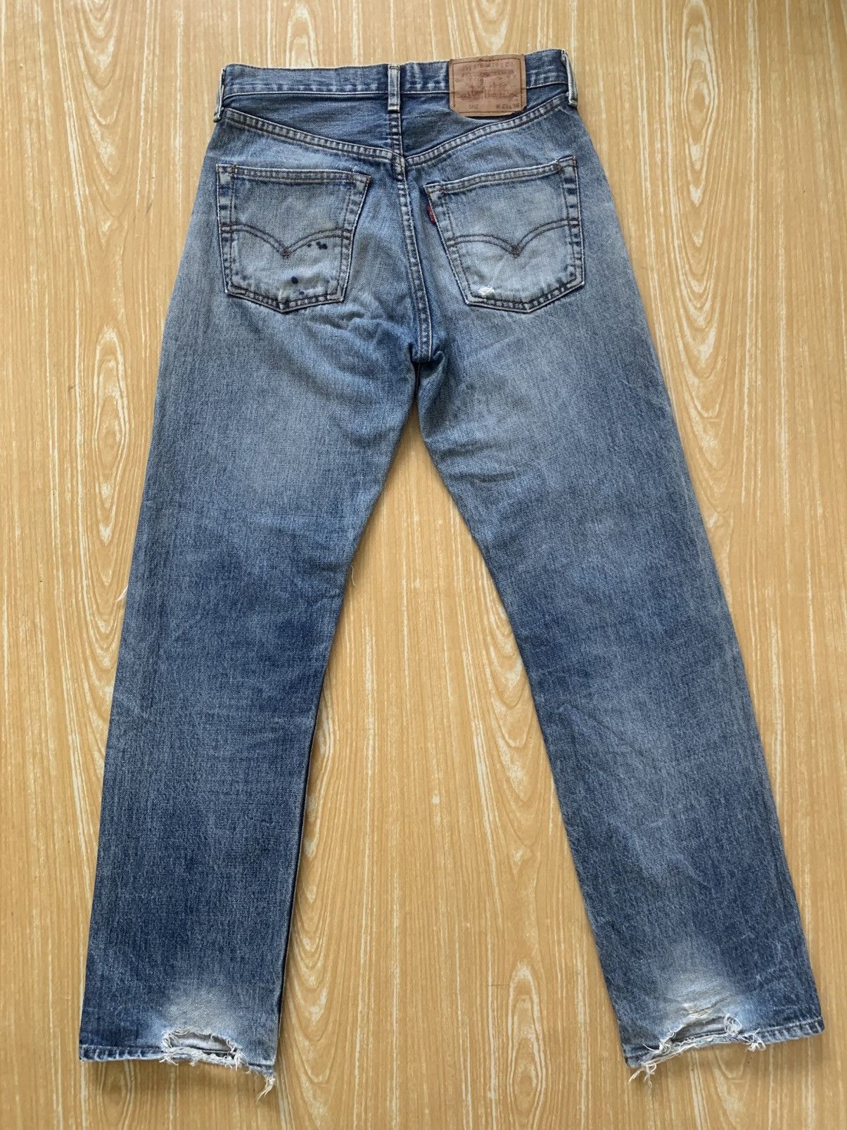 Levi's Rare.. Distressed Levi’s 502 Big E Made In Japan Size US 28 / EU 44 - 7 Thumbnail
