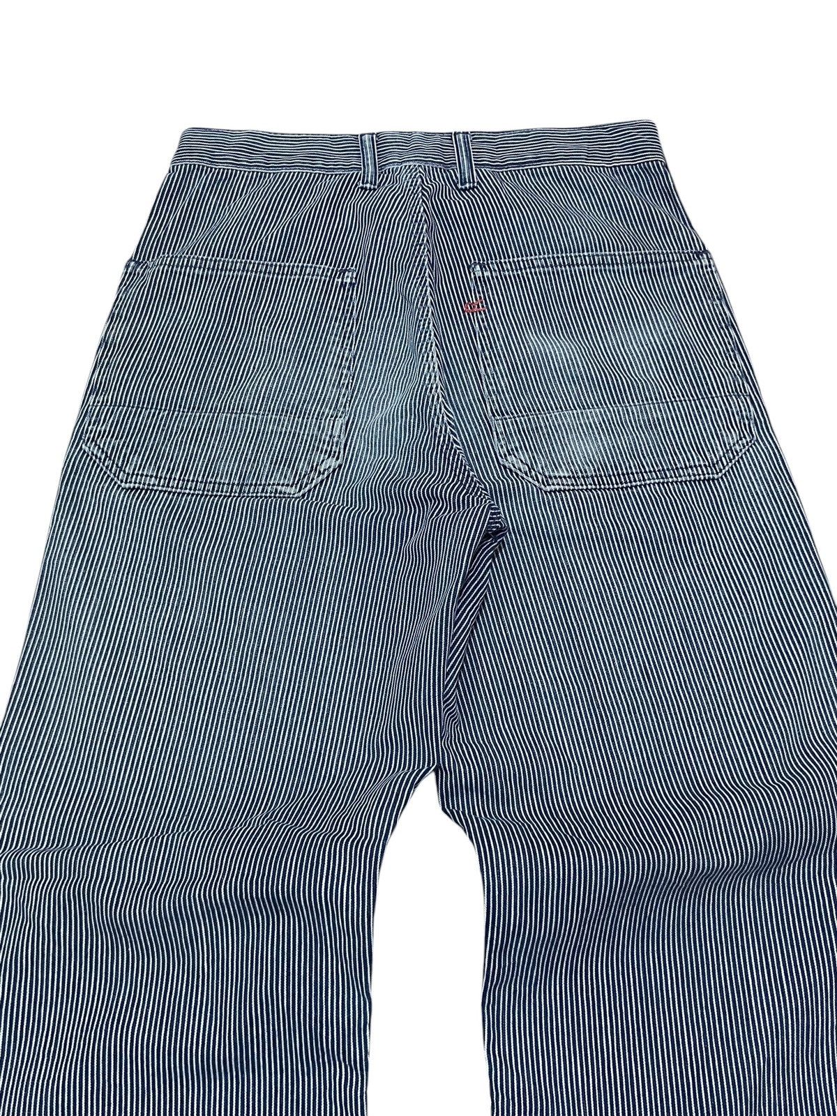 45rpm 45RPM Blue Cafe by Toshikiyo Hirata Hickory Worker Pants Size US 29 - 2 Thumbnail