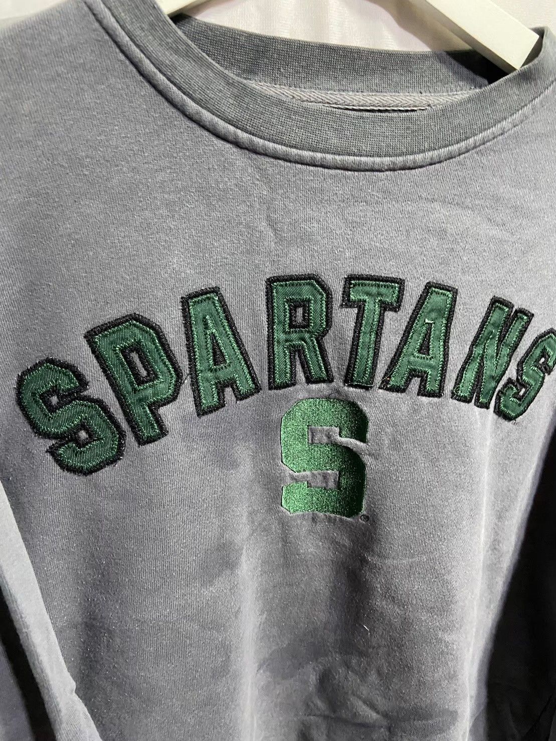 Sweat Nike vintage vert foncé Michigan State (L) - Turtle Frip