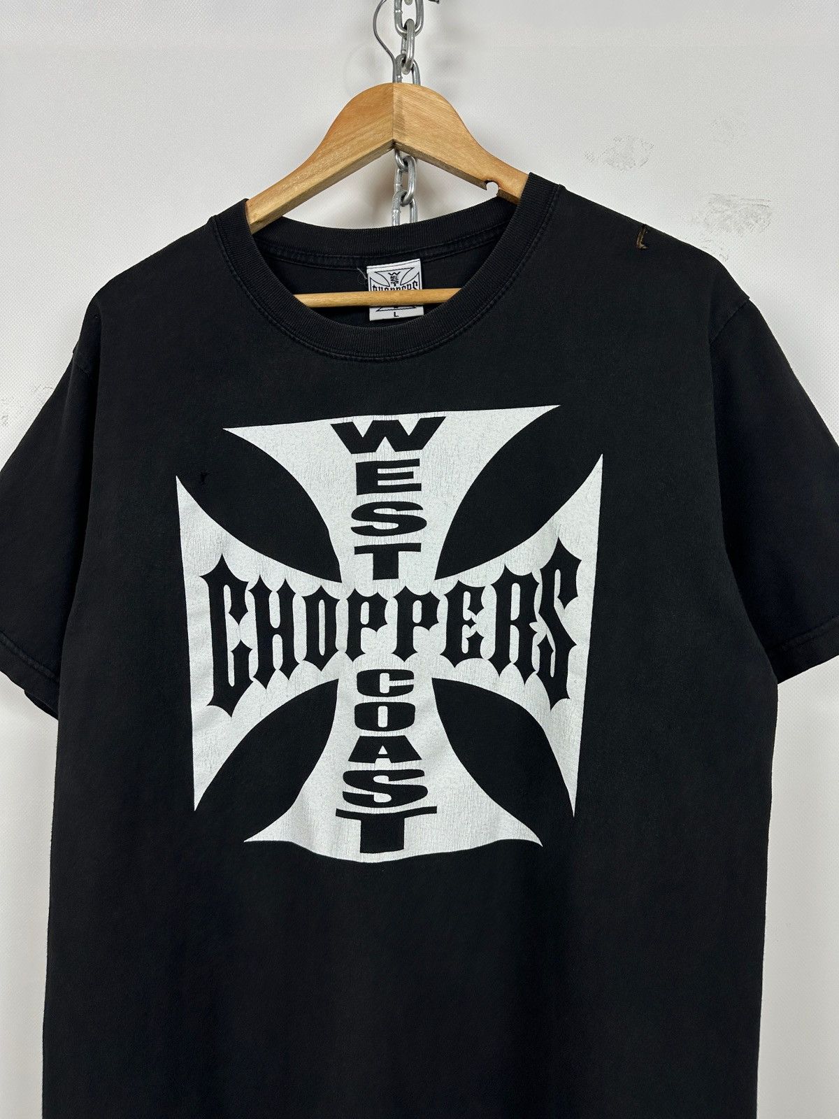 West Coast Choppers Vintage West Coast Choppers Black T-Shirt Paul Walker Size US L / EU 52-54 / 3 - 7 Thumbnail