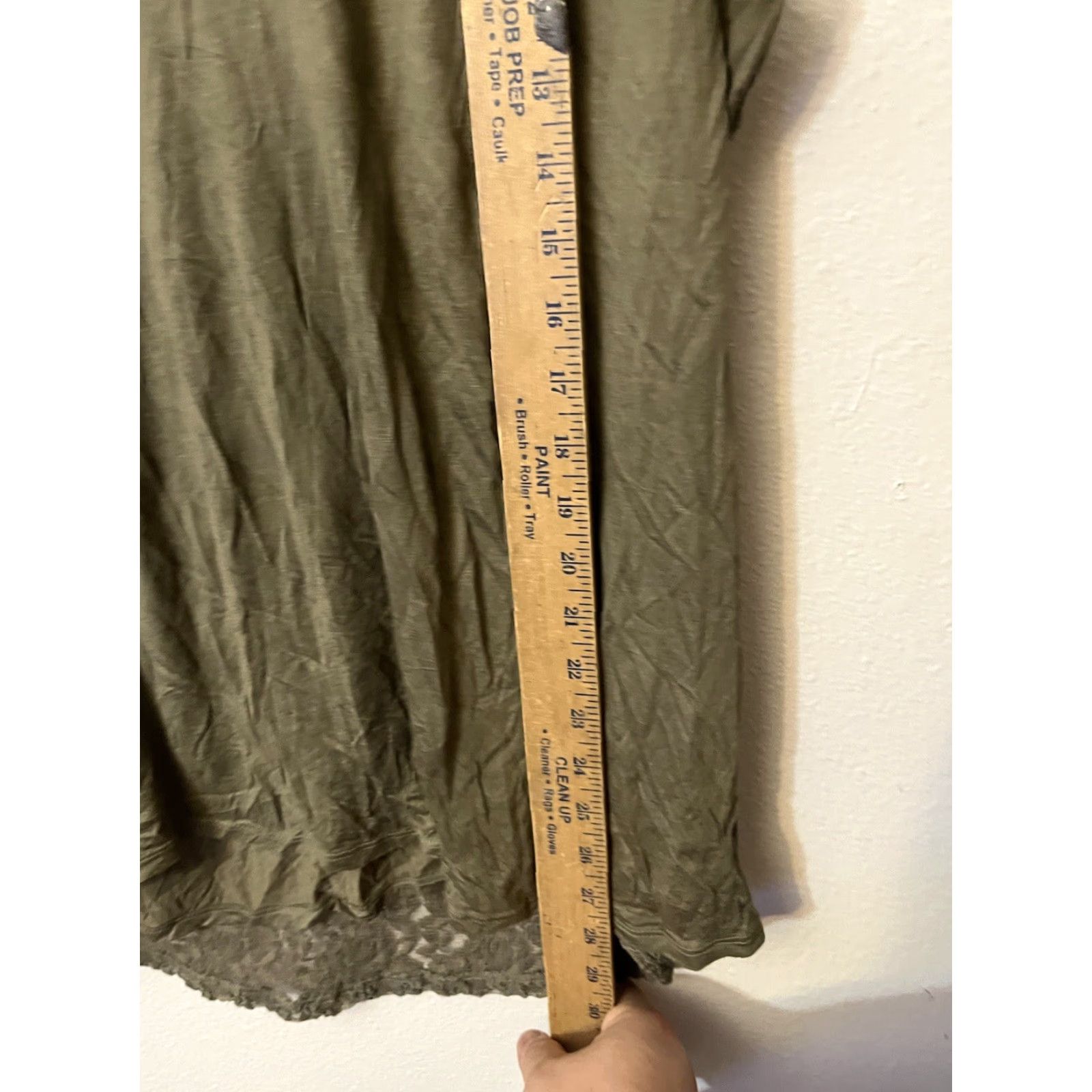 Banana Republic BANANA REPUBLIC Floral Lace Tank Top Size XL Green Casual Womens Size XL / US 12-14 / IT 48-50 - 4 Thumbnail