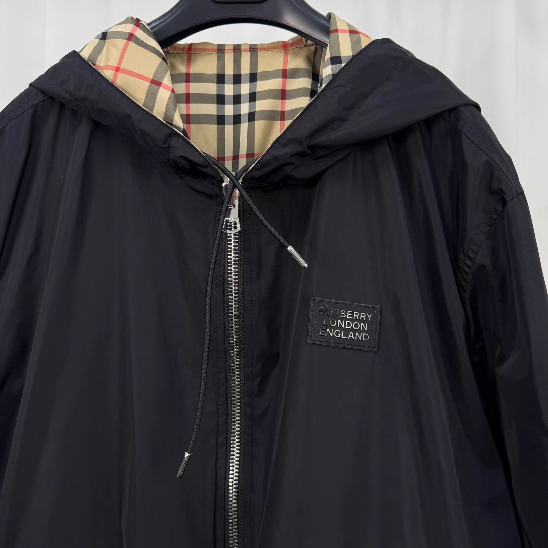 Burberry Burberry Check Double-Faced Zip-Up Jacket XXL 98new Size US XXL / EU 58 / 5 - 5 Thumbnail