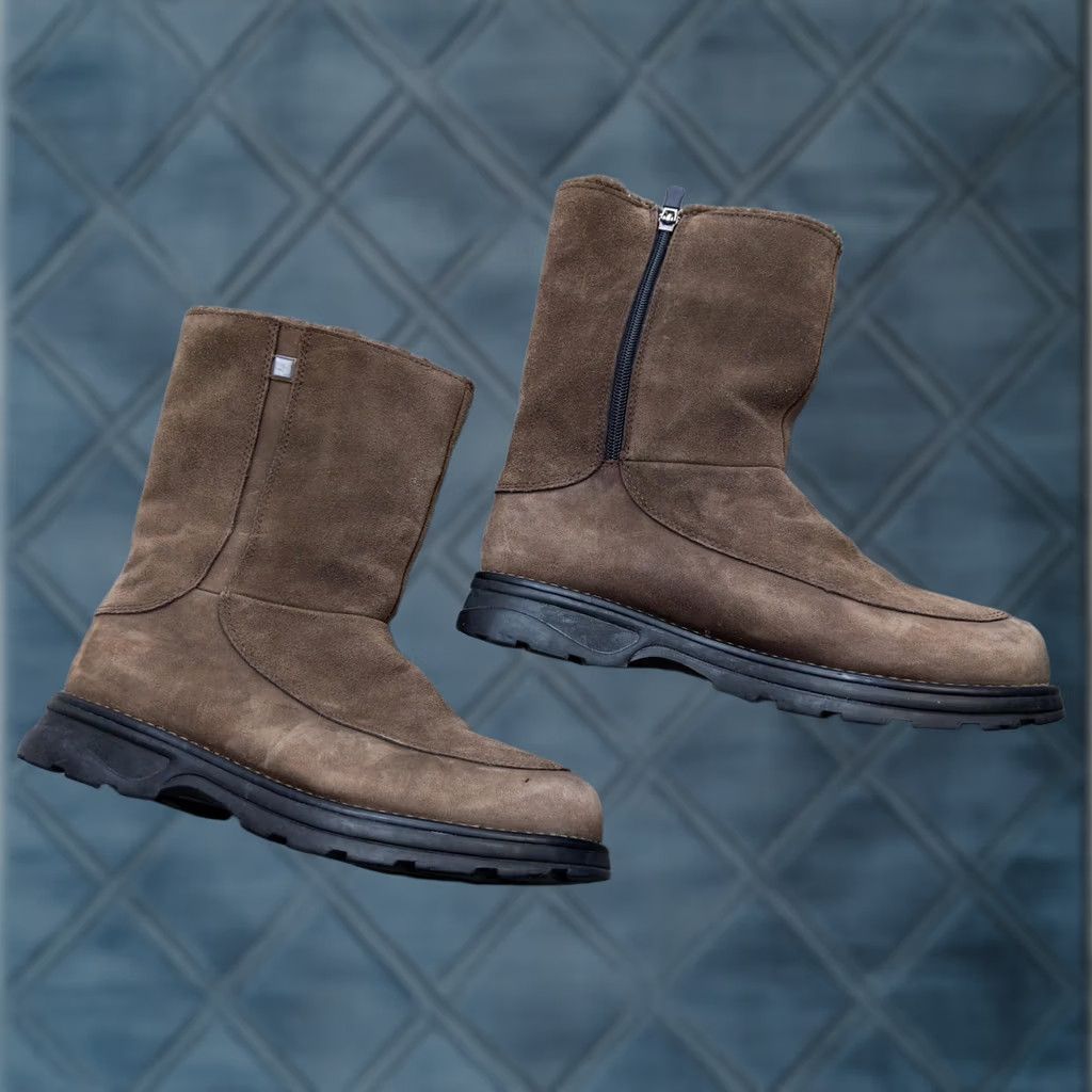Vintage Columbia Snow Boots Womens Size 9.5 Brown Suede Mid Calf Waterproof Manchester BL5042-249 Size US 10 / IT 40 - 1 Thumbnail