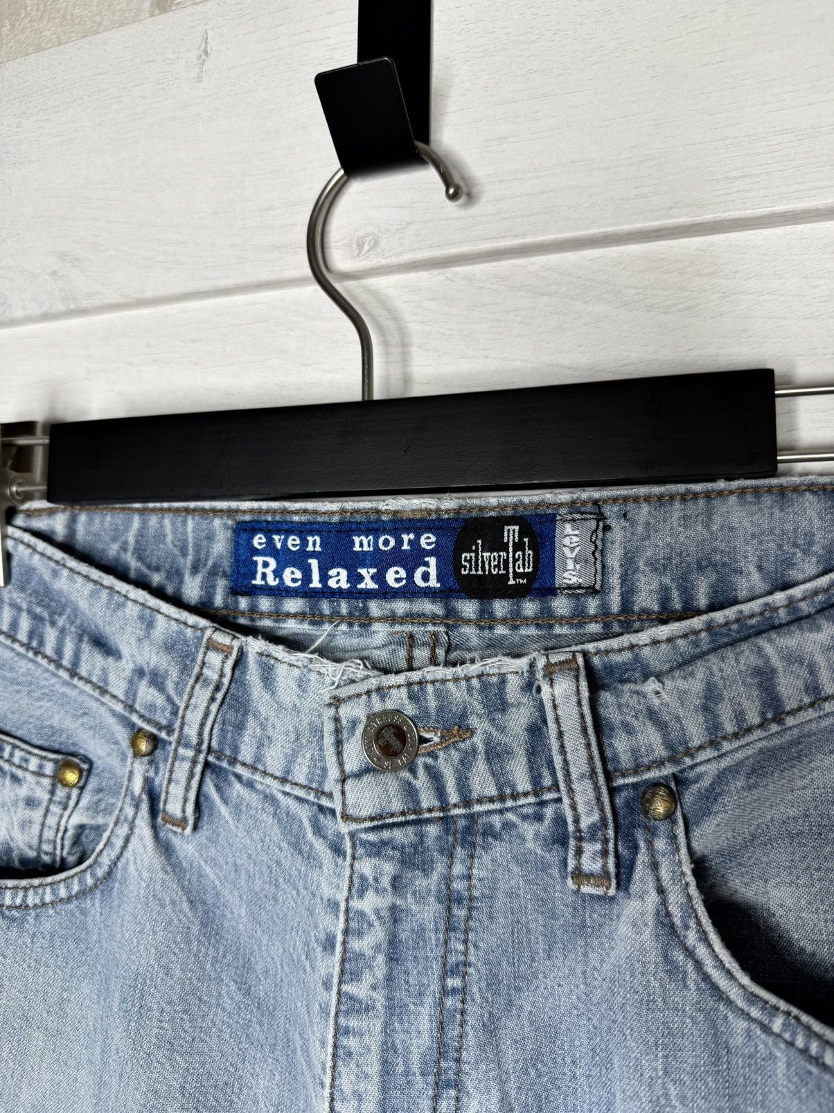 Levi's Vintage 90s Levi's SilverTab Even More Relaxed Baggy Jeans Size US 30 / EU 46 - 3 Thumbnail