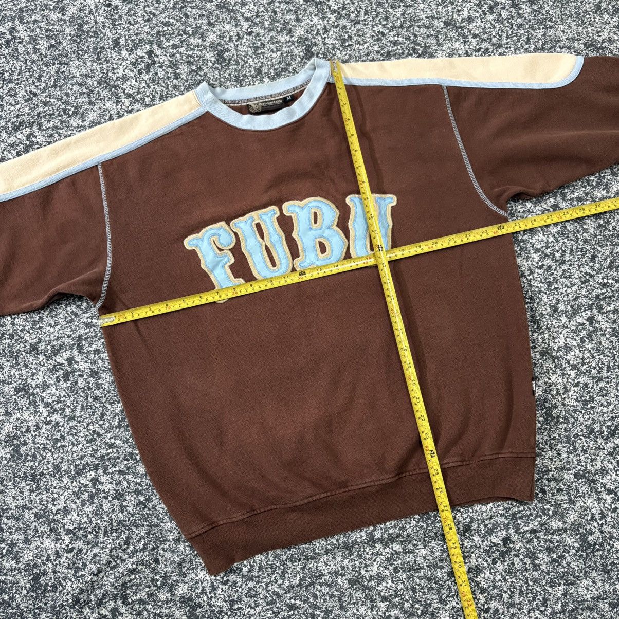 Fubu 🔴 FUBU rare!! Vintage Brown Chocolate Sweater 🔴 Size US M / EU 48-50 / 2 - 9 Thumbnail