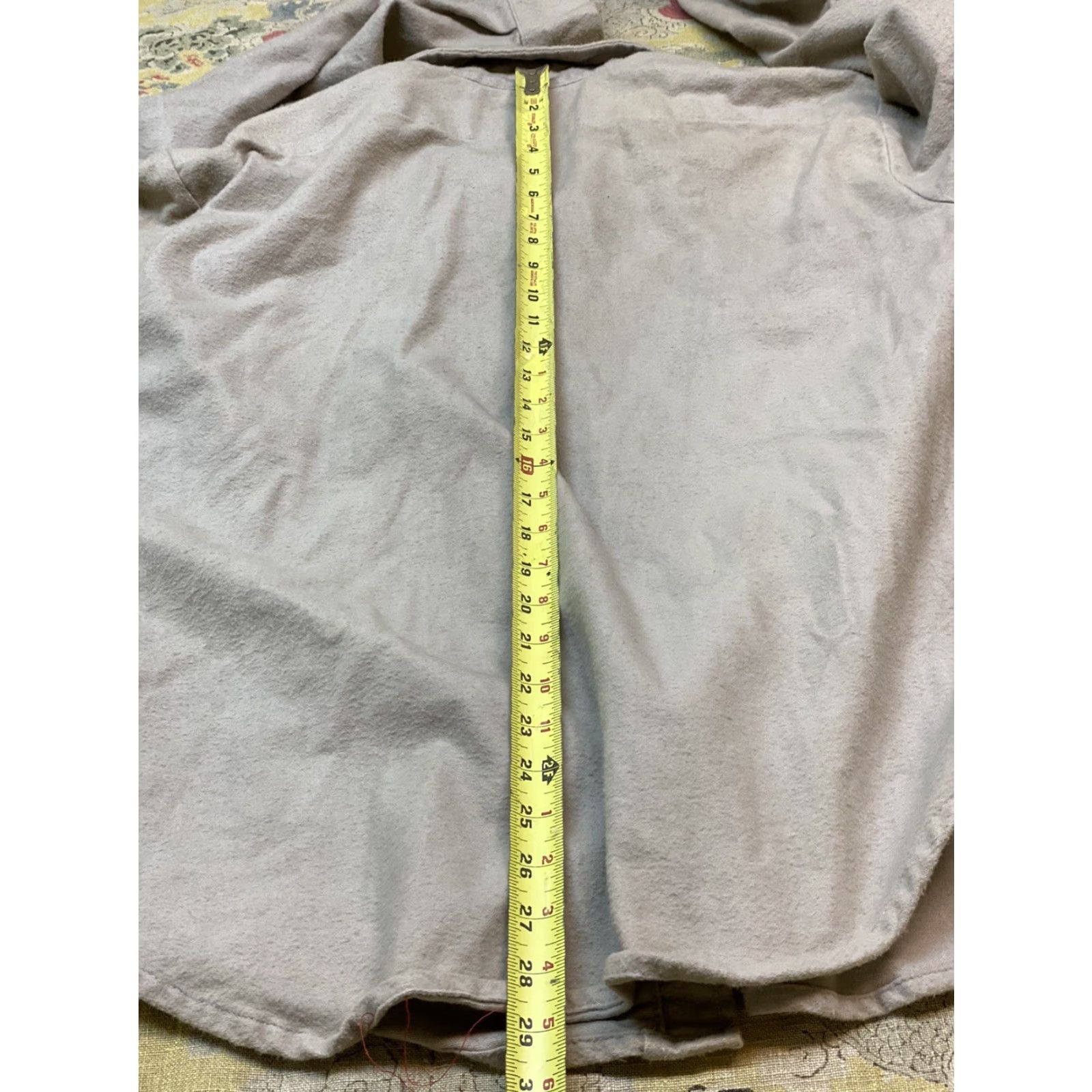 Vintage VINTAGE Five Brother Shirt Mens Large L Long Sleeve Flannel Cotton Beige Button-Up Collared Solid As Is Size US L / EU 52-54 / 3 - 7 Thumbnail