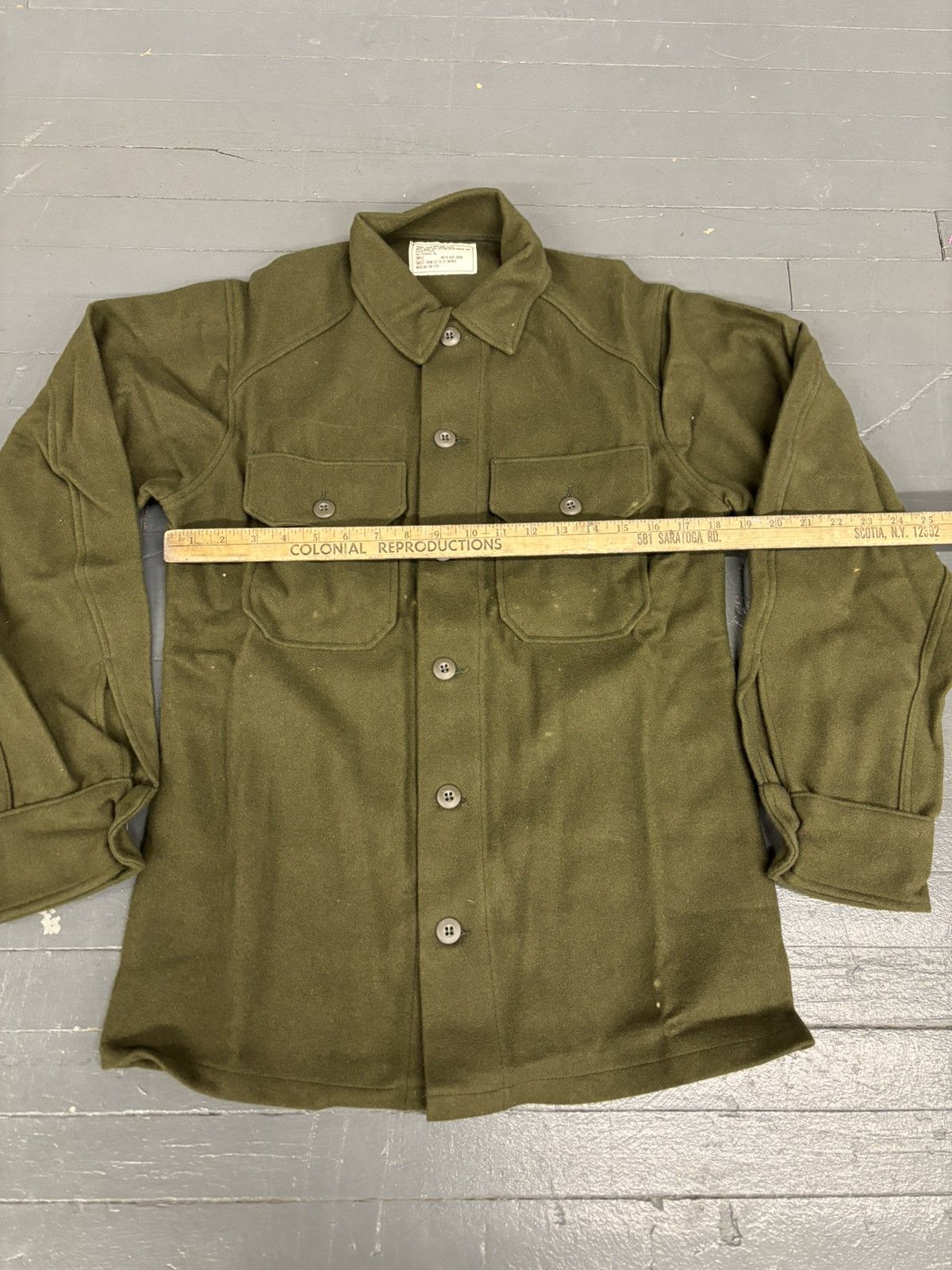 Vintage Vintage 70s military wool jacket Size US S / EU 44-46 / 1 - 5 Thumbnail