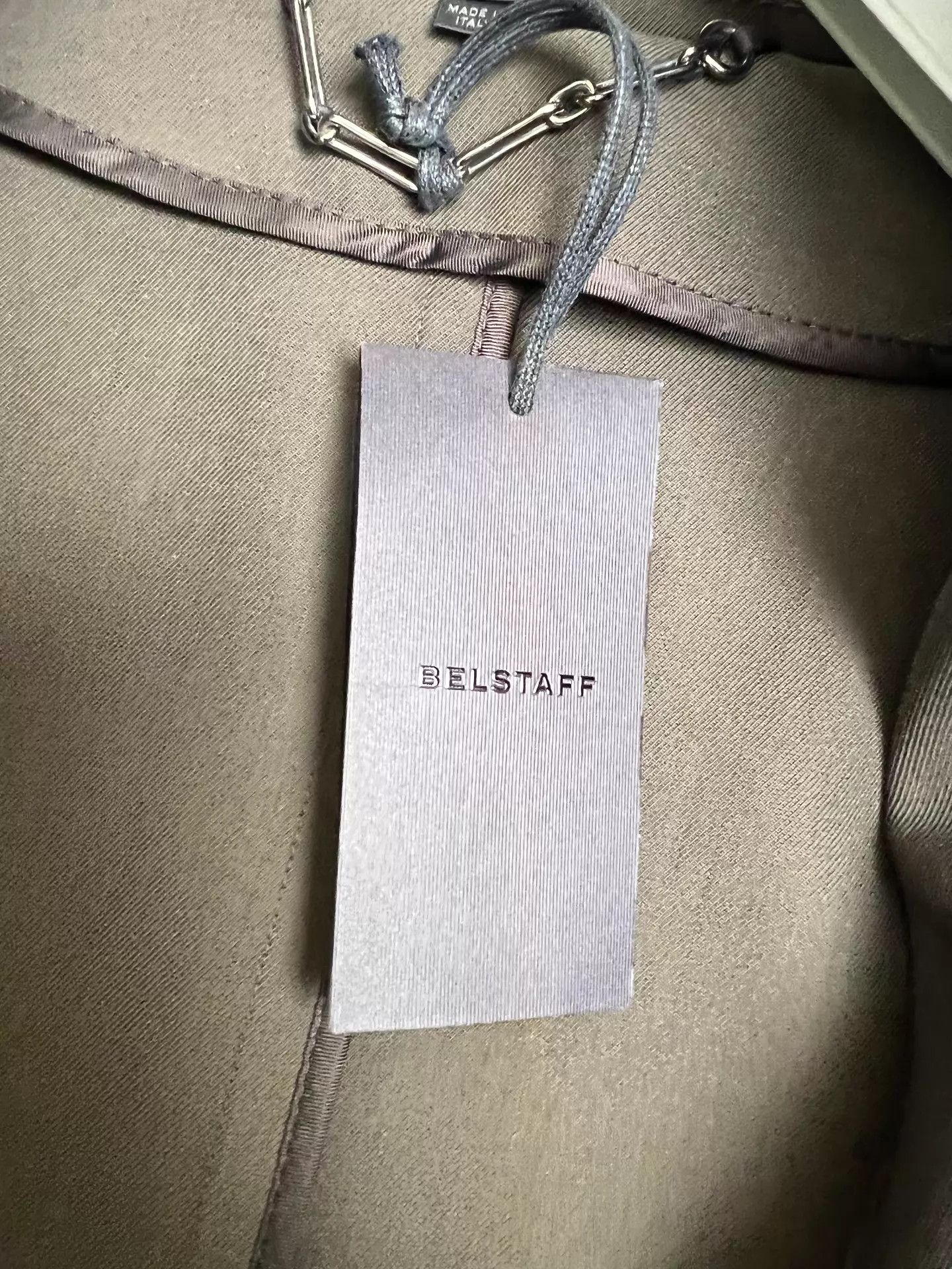 Belstaff BELSTAFF Short Coat Swamp 40 Unworn Leather Panel Size S / US 4 / IT 40 - 5 Thumbnail