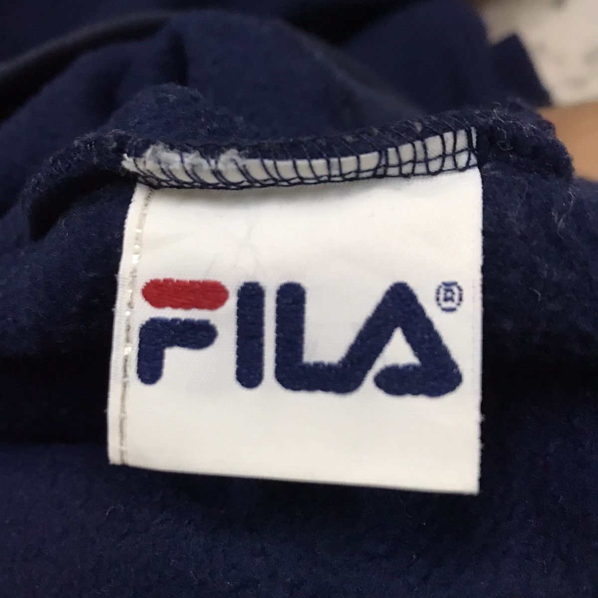 Fila Vintage Fila Italia Embroidery Spellout Halfzipper Fleece Size US L / EU 52-54 / 3 - 8 Thumbnail