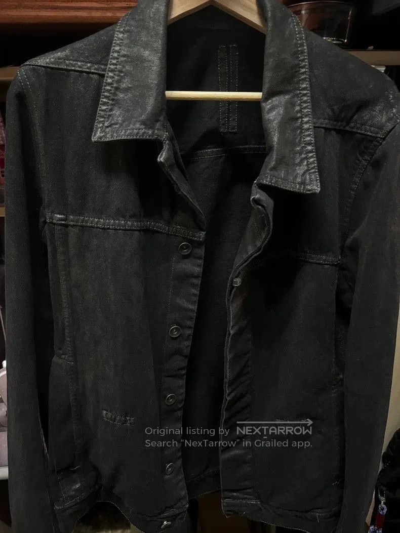 Rick Owens Rick Owens Coated waxed jacket. Size US L / EU 52-54 / 3 - 1 Thumbnail
