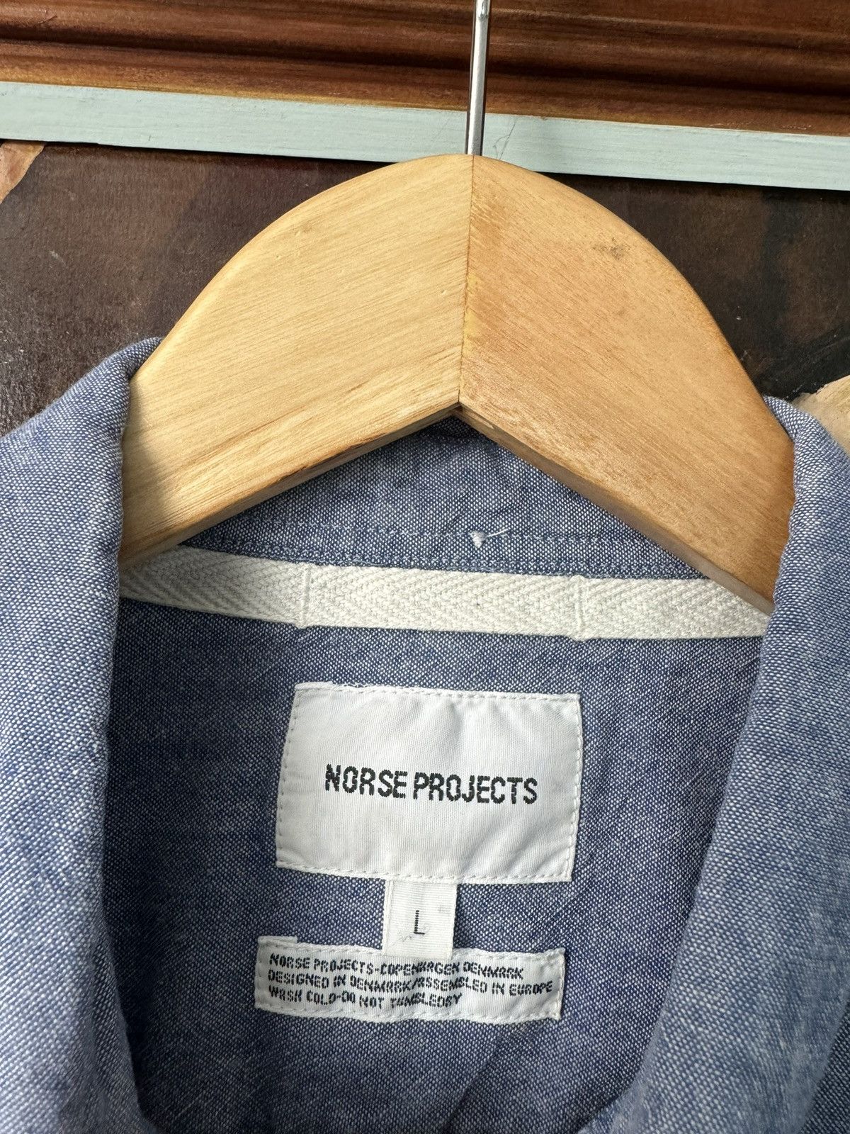Norse Projects Norse Projects Button Up Shirt Copenhagen Casual Rare Hype Size US L / EU 52-54 / 3 - 3 Thumbnail