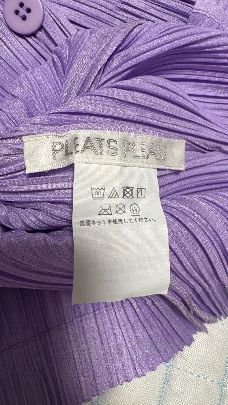 Issey Miyake Issey Miyake Purple Cardigan Size L / US 10 / IT 46 - 3 Thumbnail