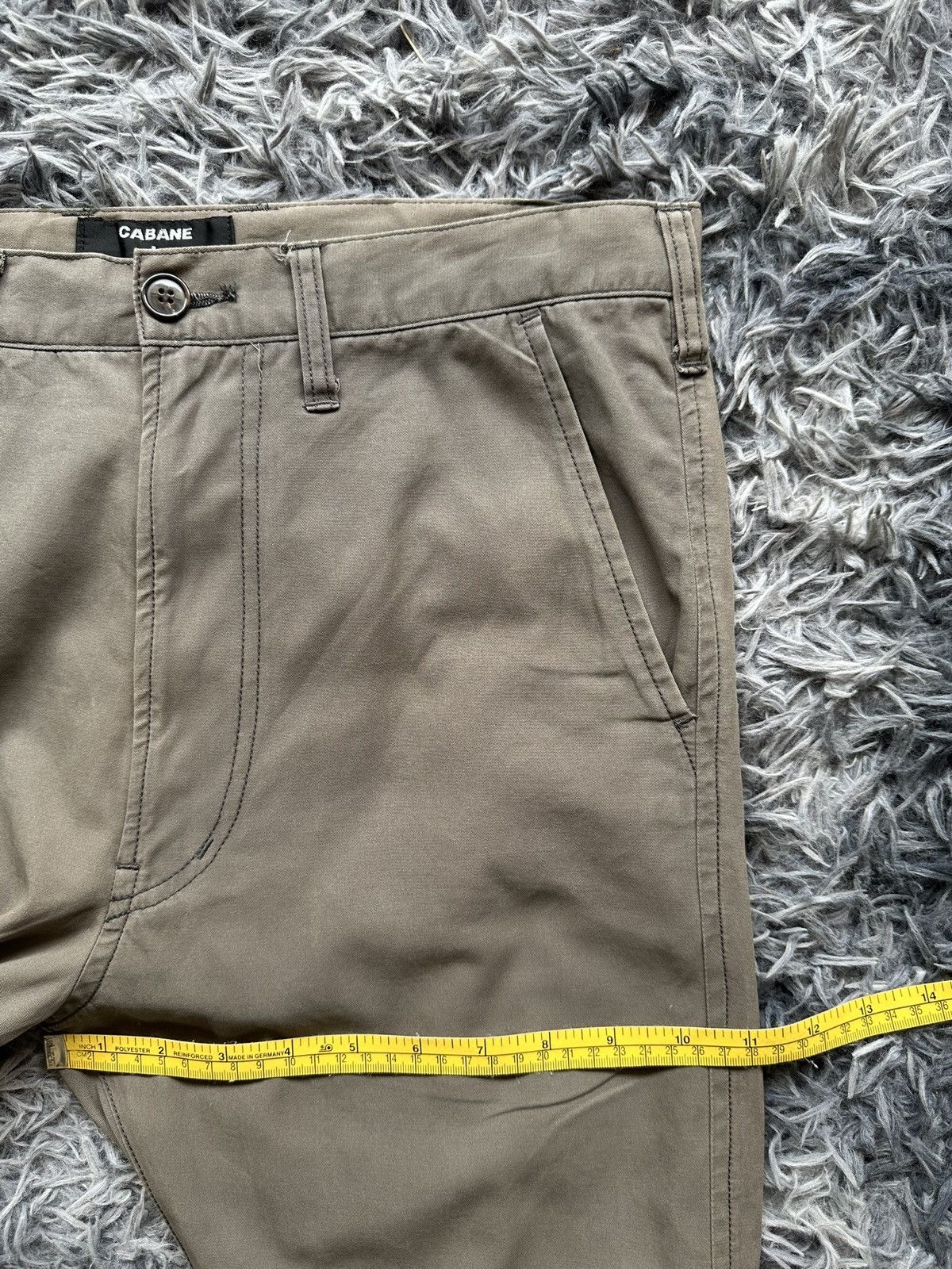 CABANE de ZUCCa 2010FW Cabane De Zucca - biker style cotton pants Size US 34 / EU 50 - 14 Thumbnail