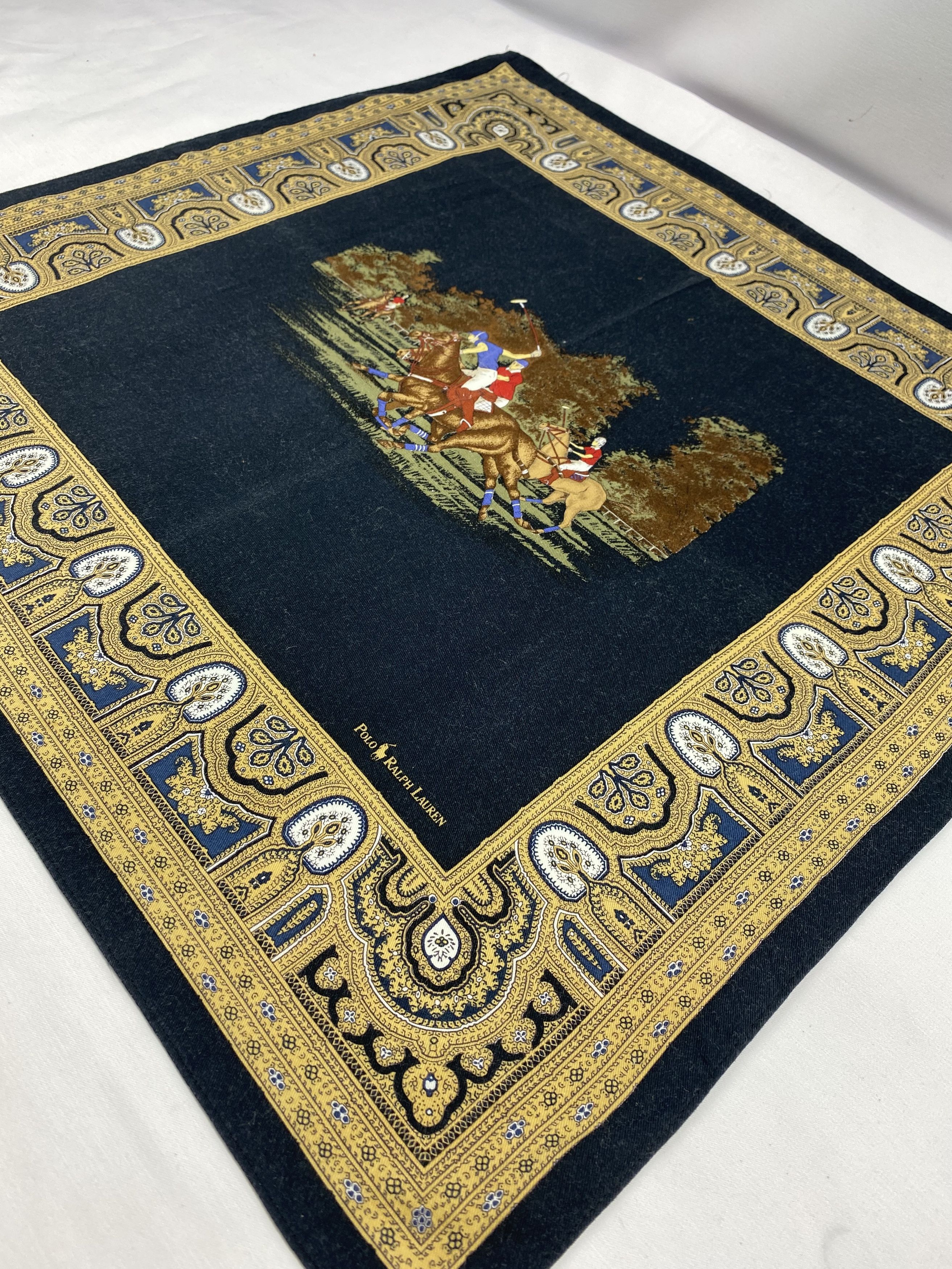 Polo Ralph Lauren × Vintage Polo Ralph Lauren Handkerchief / Bandana / Neckerchief Size ONE SIZE - 4 Thumbnail