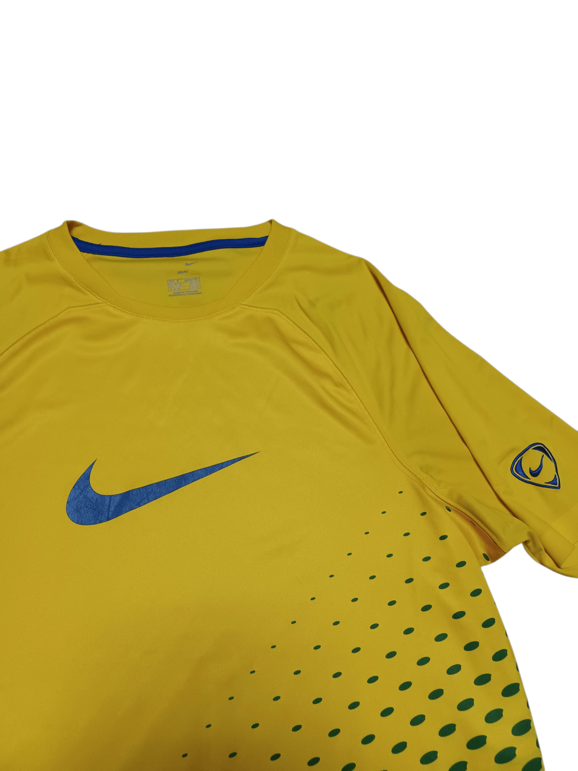 Nike NIKE BRASIL VINTAGE 2006 TOTAL 90 BIG SWOOSH TEE Size US S / EU 44-46 / 1 - 2 Thumbnail