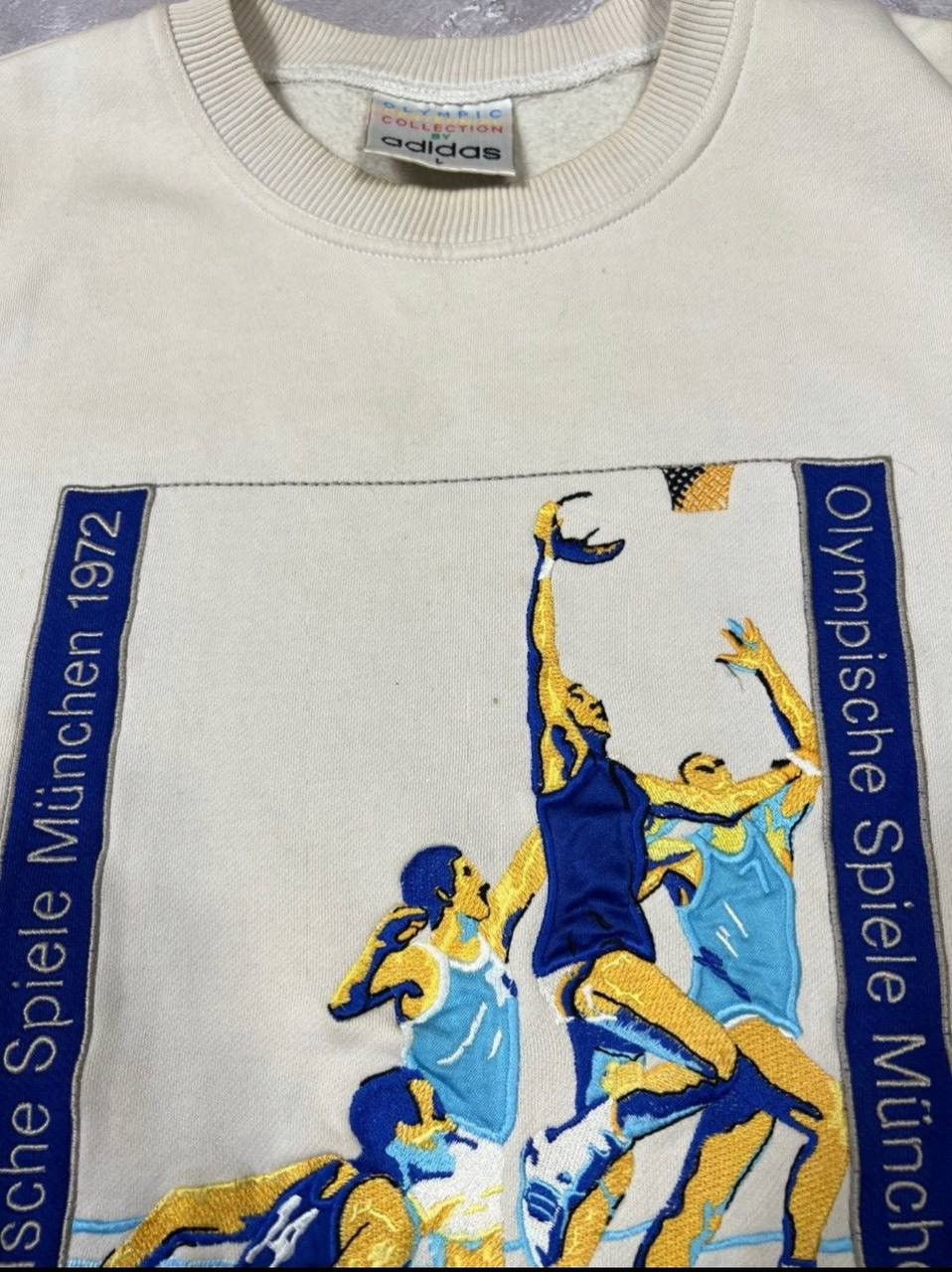 Adidas × Vintage Vintage Adidas Olimpic Games Munchen 72 Sweatshirt Size US L / EU 52-54 / 3 - 10 Thumbnail