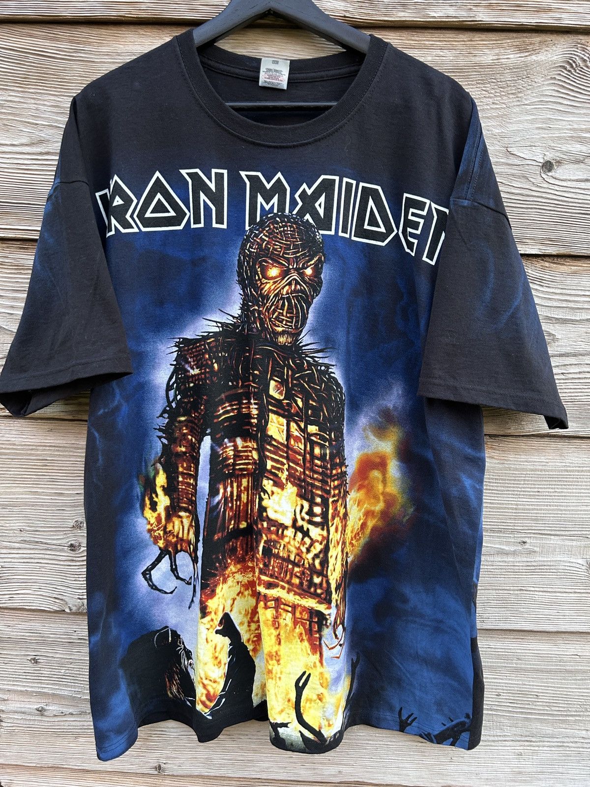 Band Tees Iron Maiden The Wicker Man AOP Allover Print Band T