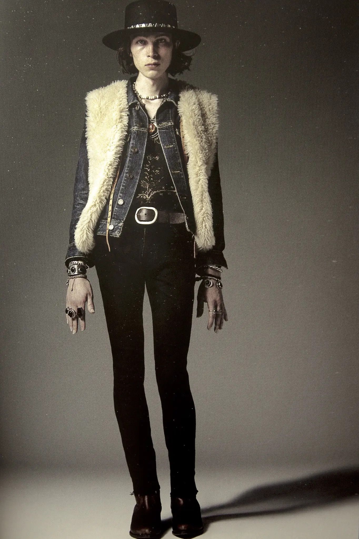 Saint Laurent Paris Saint Laurent SS15 Denim Jacket Size US XS / EU 42 / 0 - 5 Thumbnail