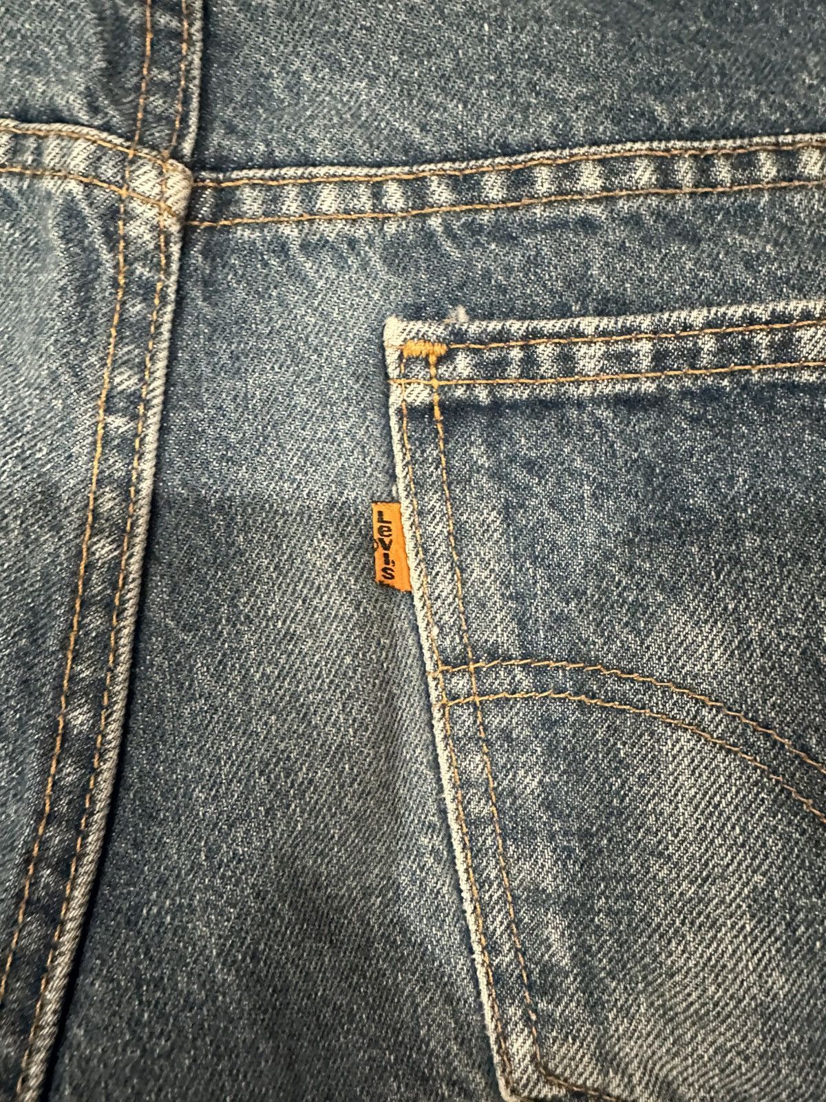 Levi's Vintage 80s Levis 20517 0217 Bootcut Great Fade 34x29 Size US 34 / EU 50 - 7 Thumbnail