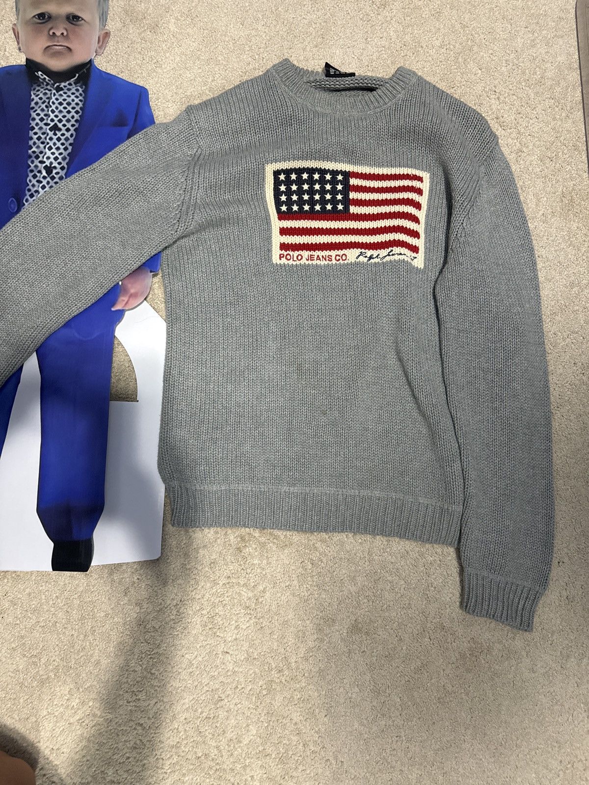Polo Ralph Lauren Polo Jeans Co Ralph Lauren Flag Sweatshirt Size US M / EU 48-50 / 2 - 3 Thumbnail