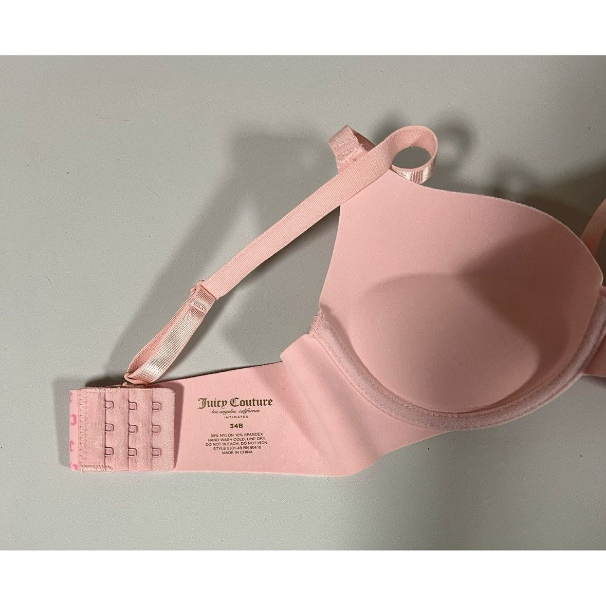 Juicy Couture Juicy Couture Pink Crown Bra Bralette Lingerie Size 34B 🎀✨ Size ONE SIZE - 5 Thumbnail