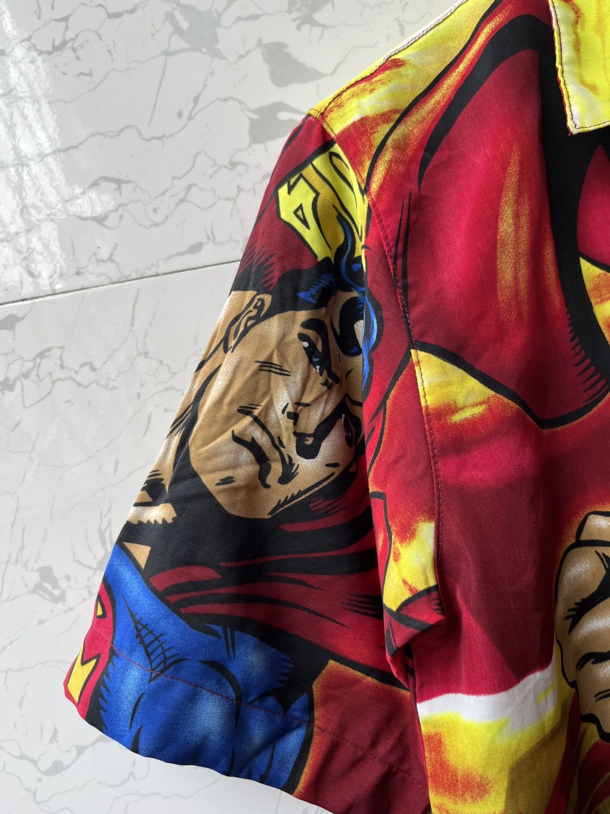 DC Comics Rare Vintage DC Superman Shirt (Warner Bros. Official) Size US S / EU 44-46 / 1 - 3 Thumbnail