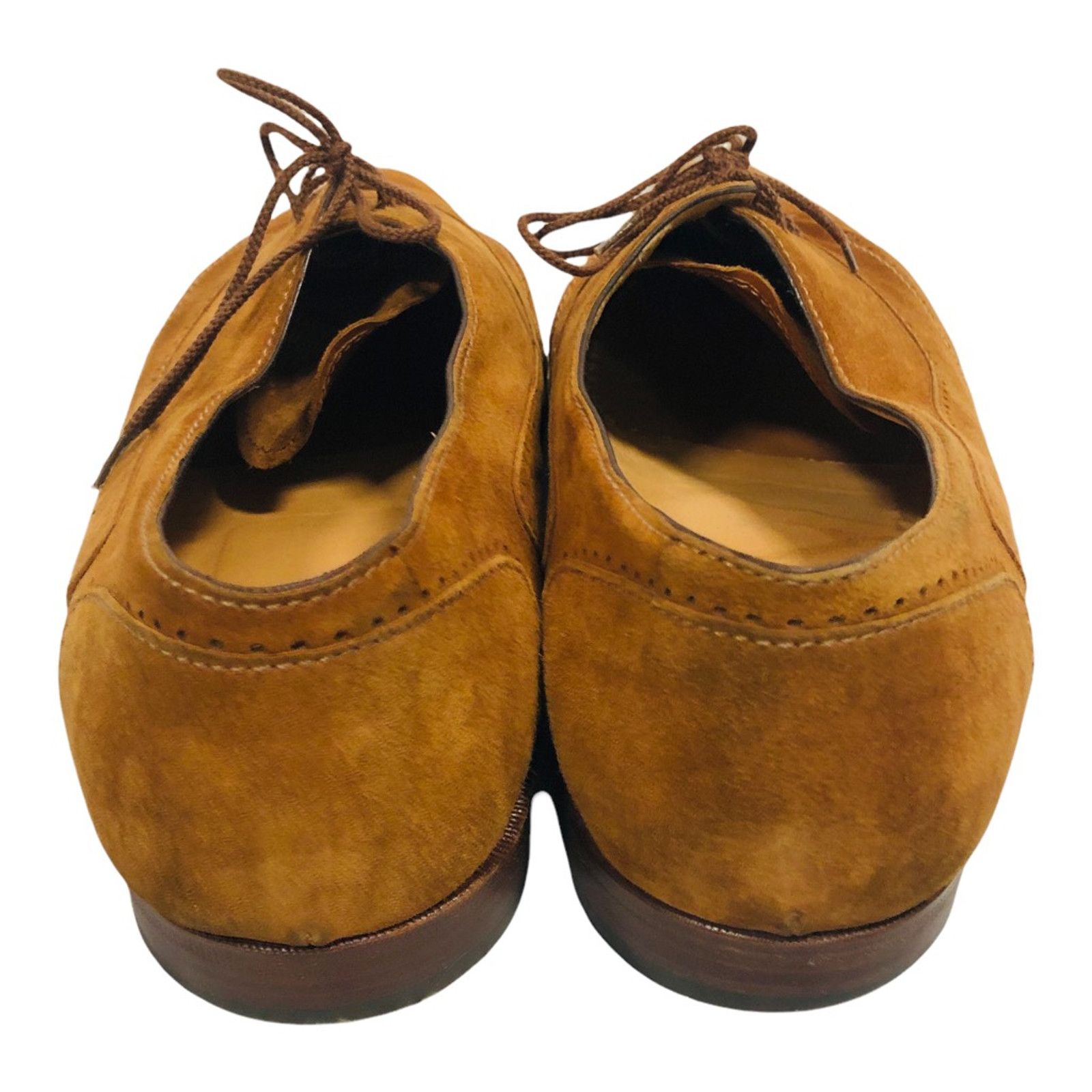 The Unbranded Brand Bottino Oxfords Shoes Brown Leather Pointed Toe Italy 13 Size US 13 / EU 46 - 3 Thumbnail