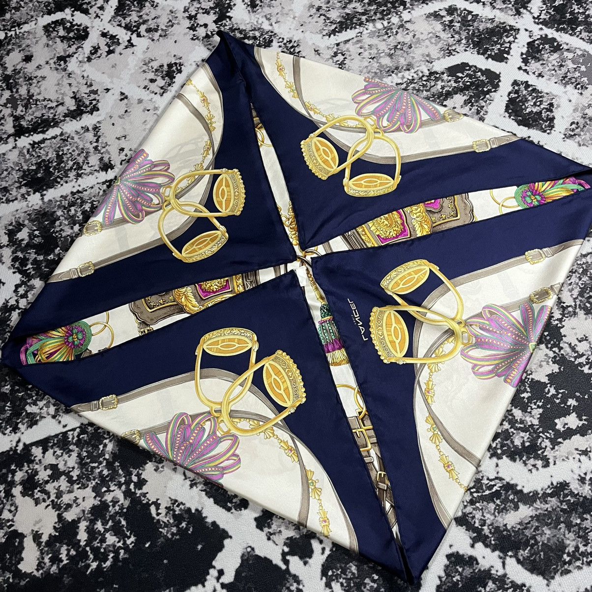 Lancel × Vintage Vintage Lancel Paris Scarf Size ONE SIZE - 7 Thumbnail