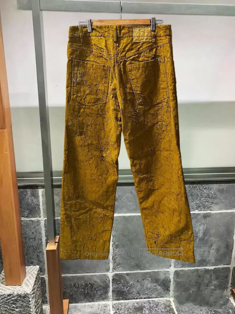 Song For The Mute Song For The Mute Yellow Bullet Hole Work Pants Size US 34 / EU 50 - 2 Thumbnail