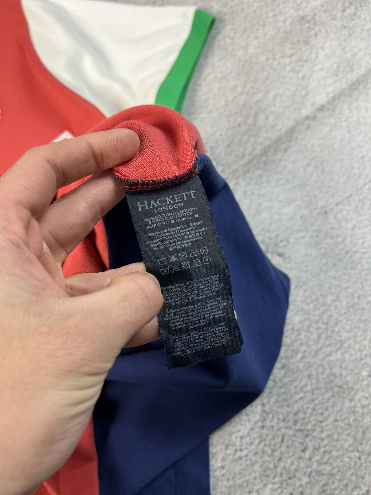 Designer × Hackett Hackett London polo T-shirt Size US M / EU 48-50 / 2 - 6 Thumbnail