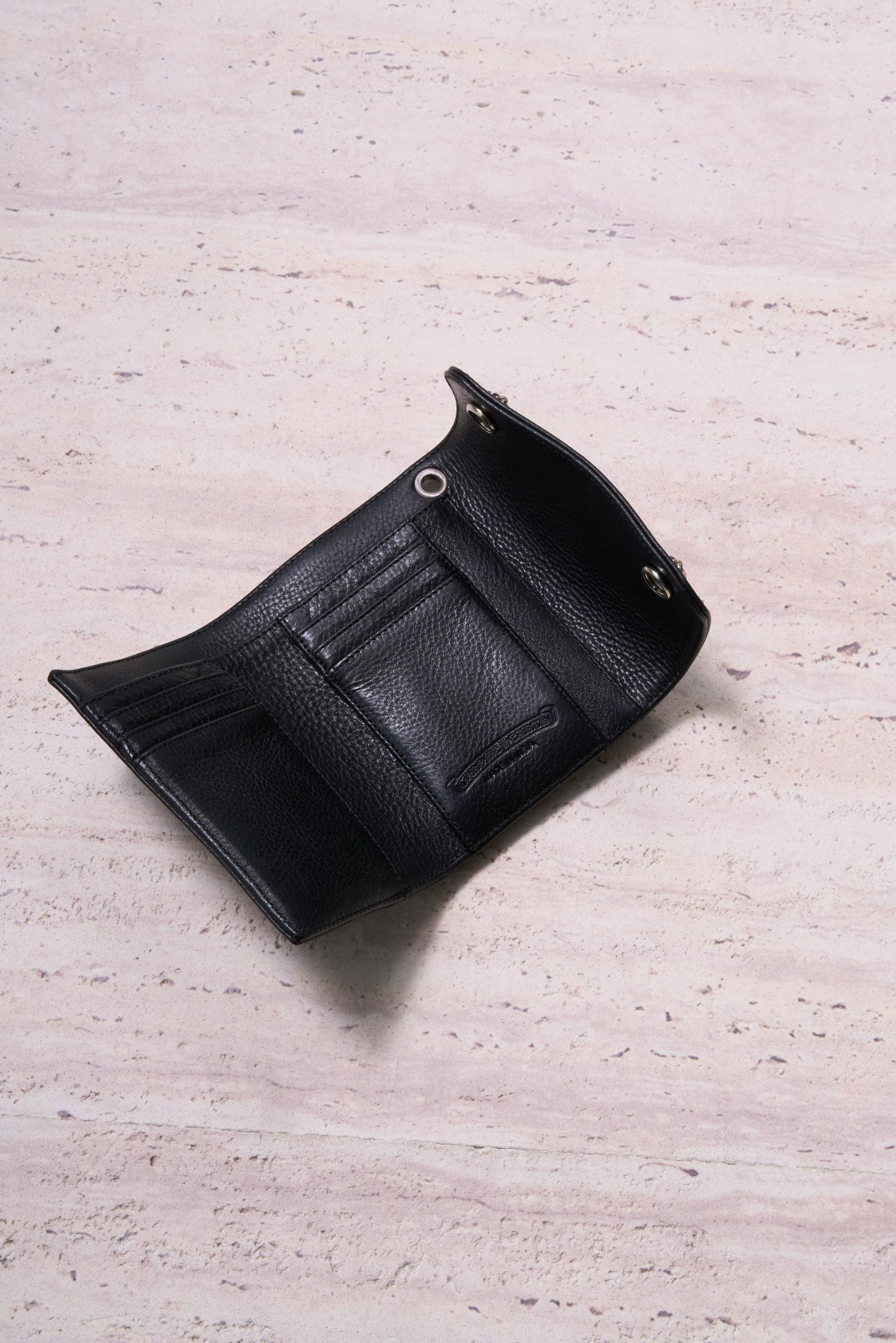 Chrome Hearts Chrome Hearts Wave mini black wallet Size ONE SIZE - 6 Thumbnail