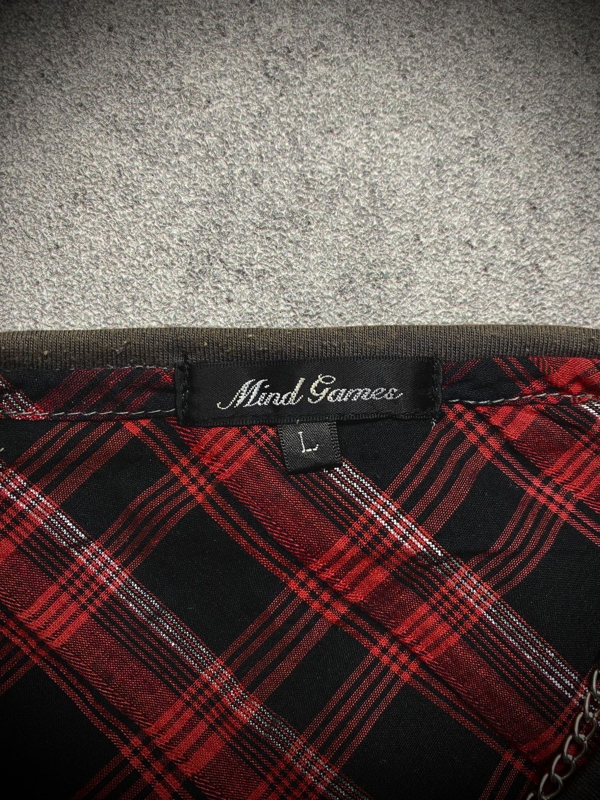 Japanese Brand 00s Mind Games Japanese Poem Punk Tee Size US M / EU 48-50 / 2 - 3 Thumbnail